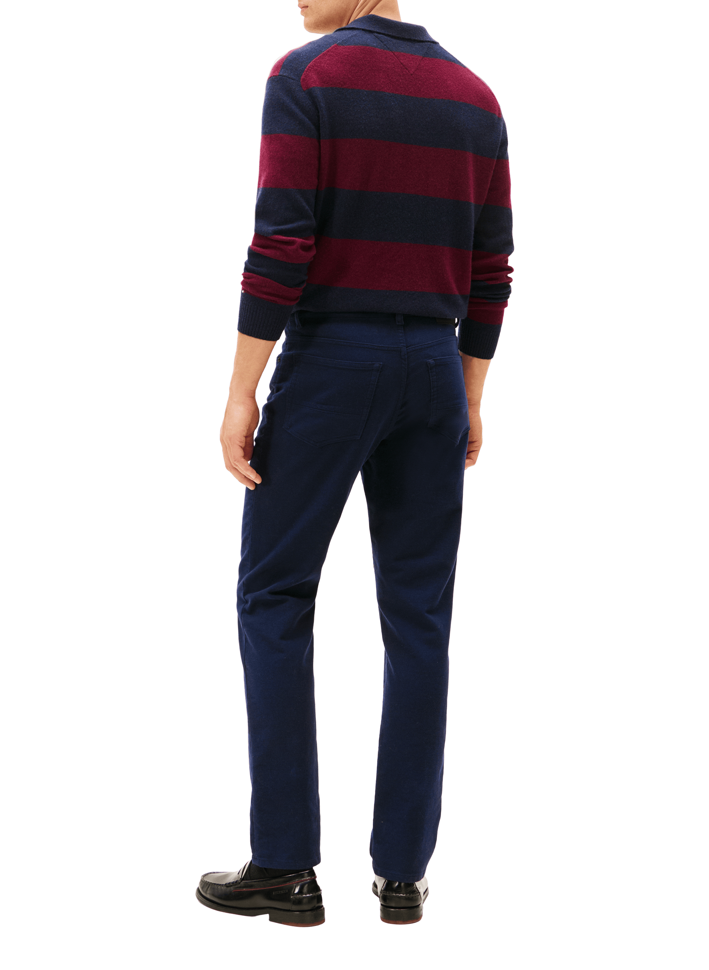 Denton straight pants TOMMY HILFIGER Blue