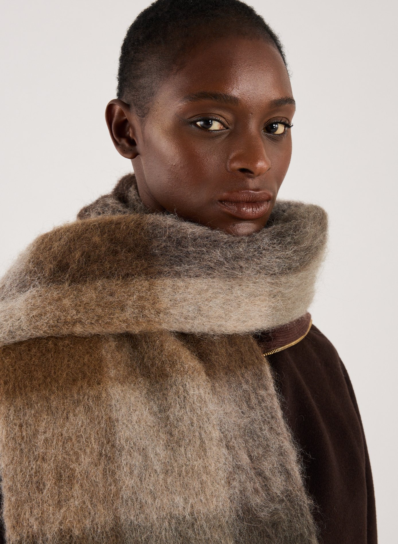 Check Scarf ACNE STUDIOS Multicolour