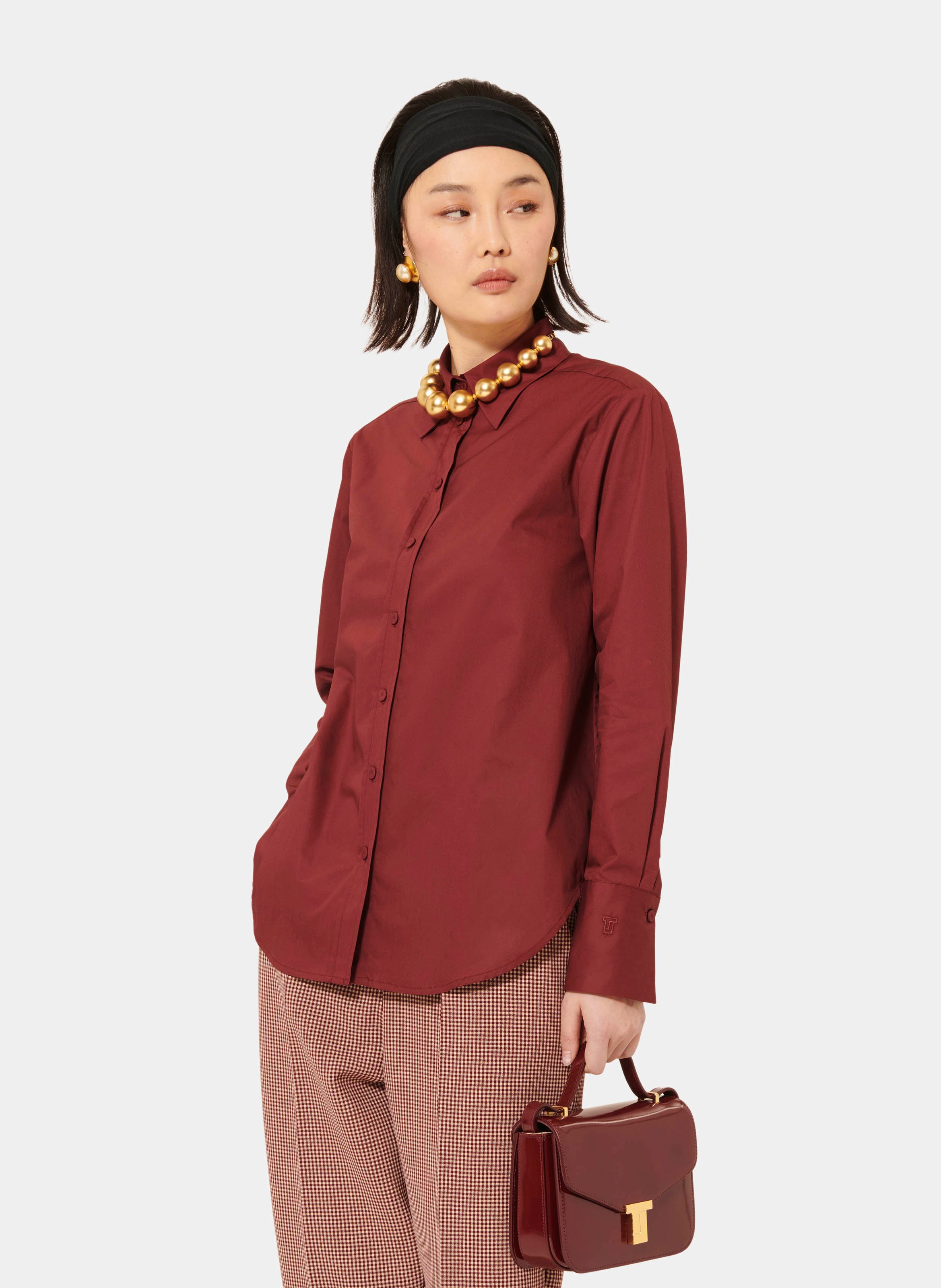 Chemise clarisse TARA JARMON Violet