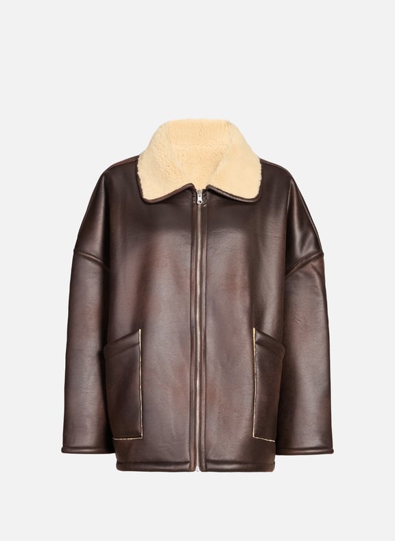 Veste ample fourrée BELLEROSE Veste ample fourrée BELLEROSE