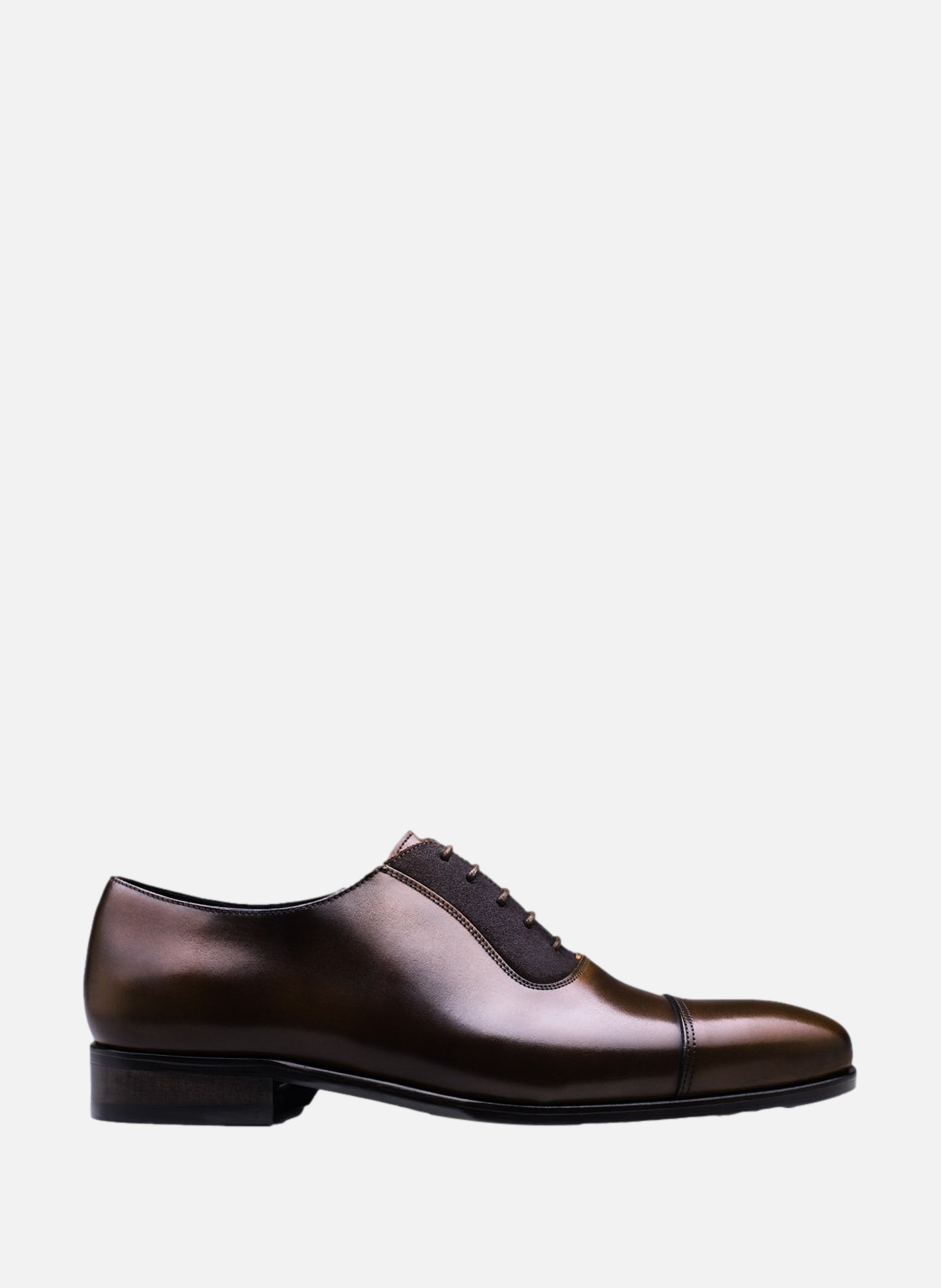 Richelieu cuir heathrow FINSBURY Marron