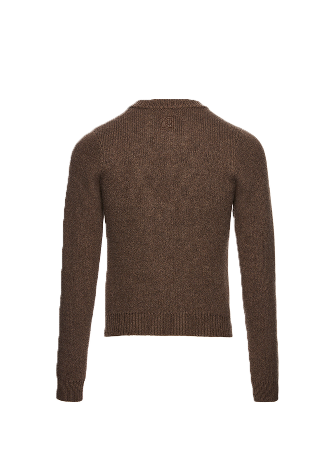 Cardigan côtelé en cachemire mélangé MAGDA BUTRYM Beige