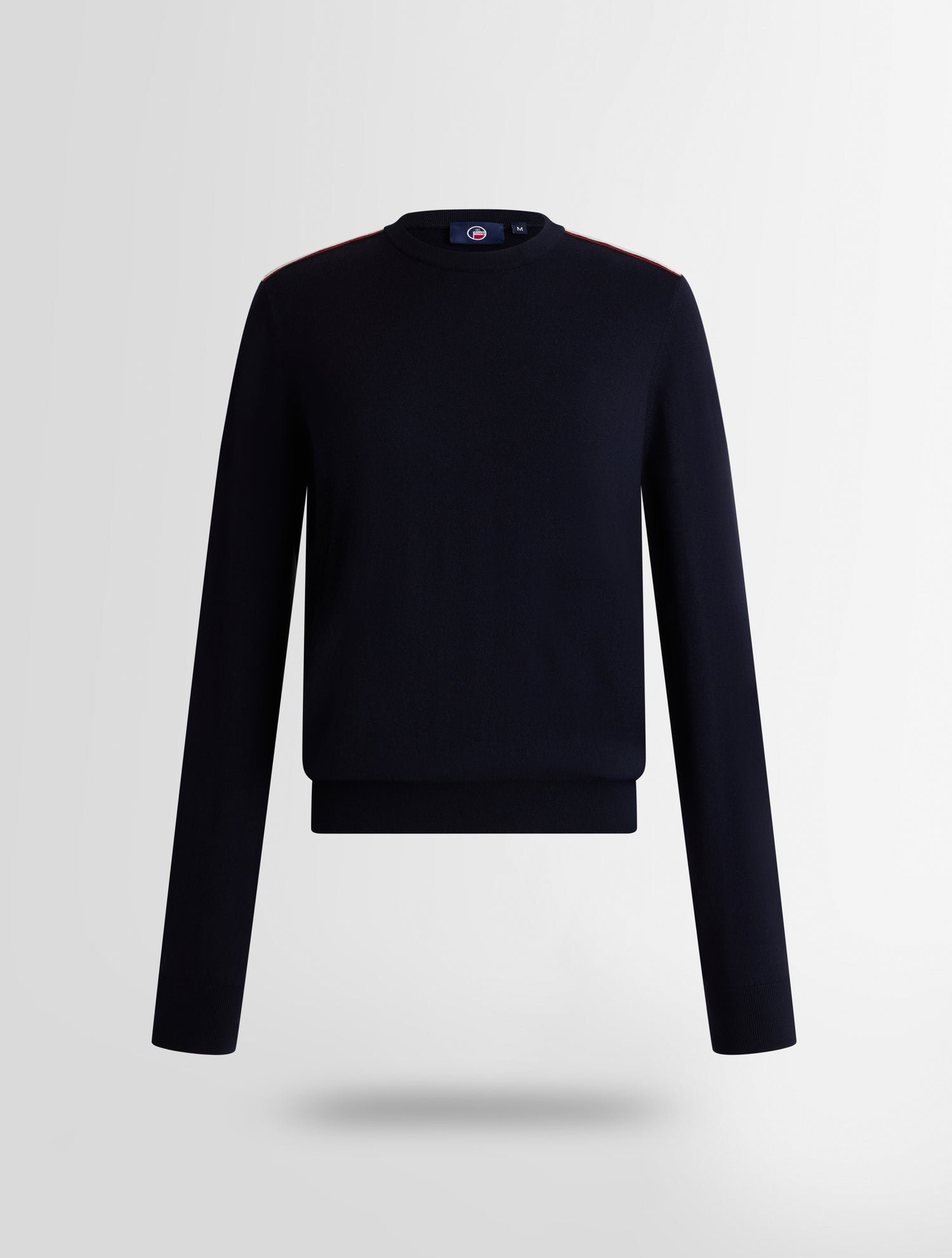 Pull ottavia col rond coupe ajustée FUSALP Bleu