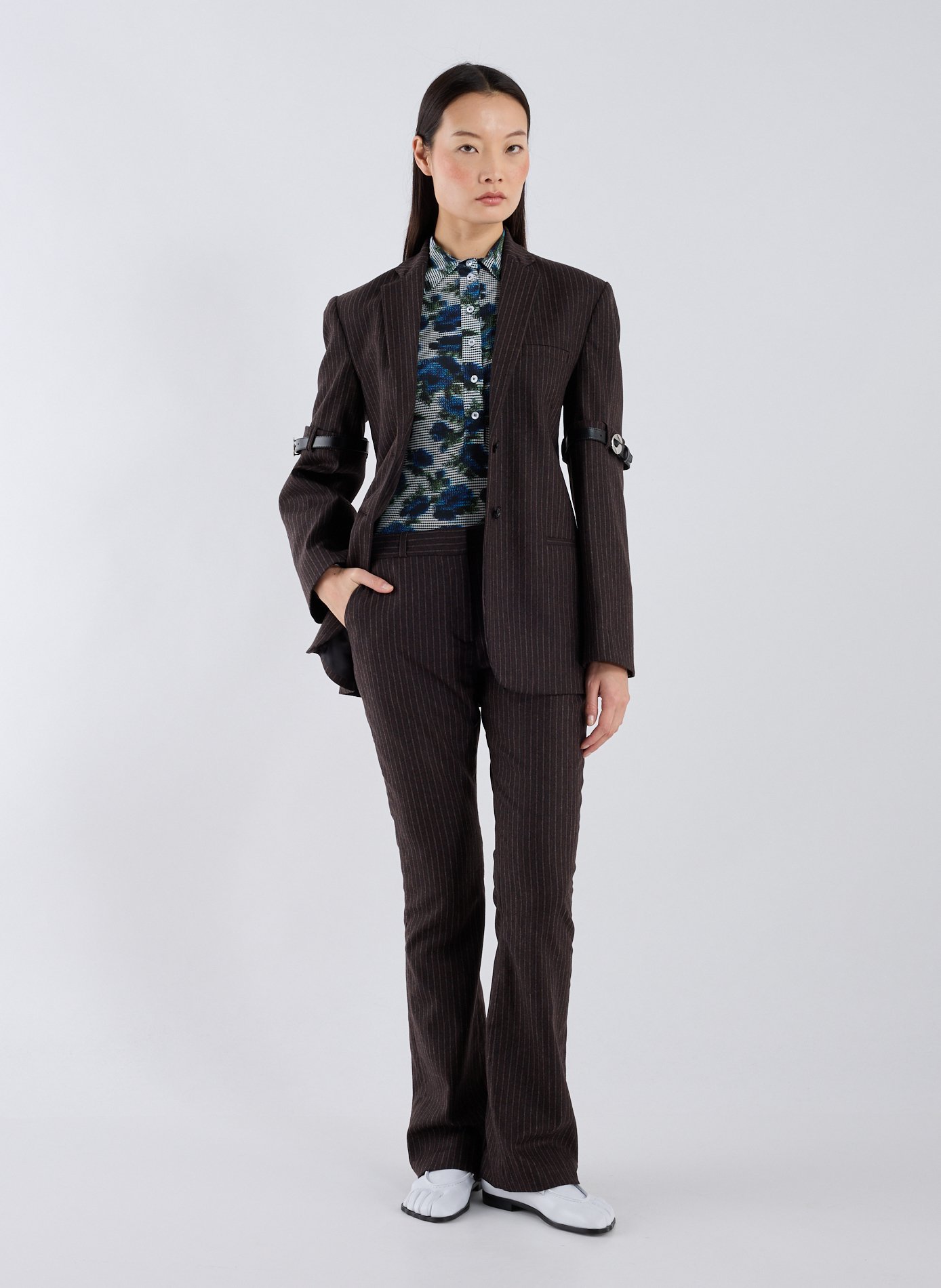 Tailored blazers in cotton and wool blend COPERNI Brown
