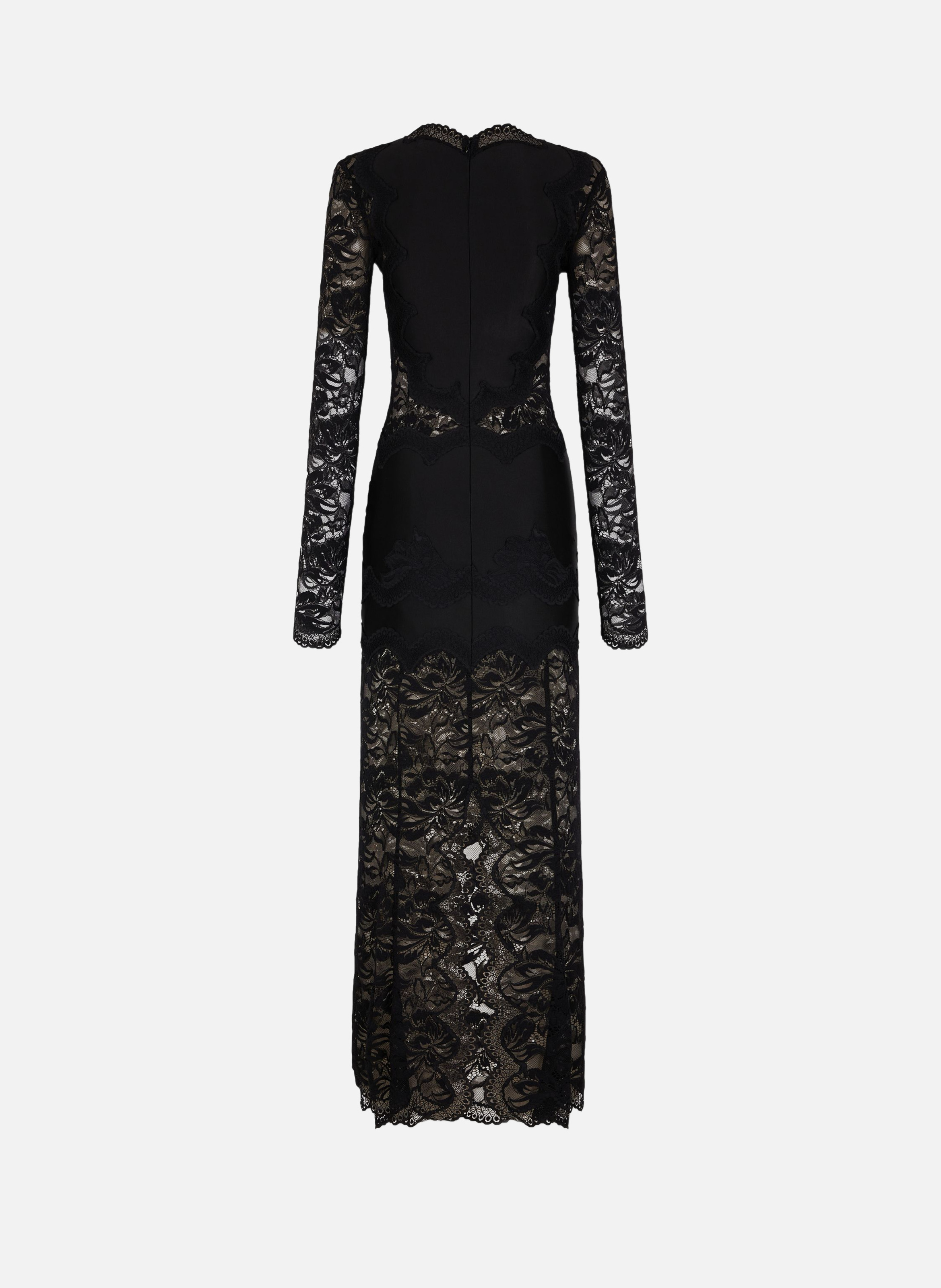 Robe en dentelle RABANNE Noir