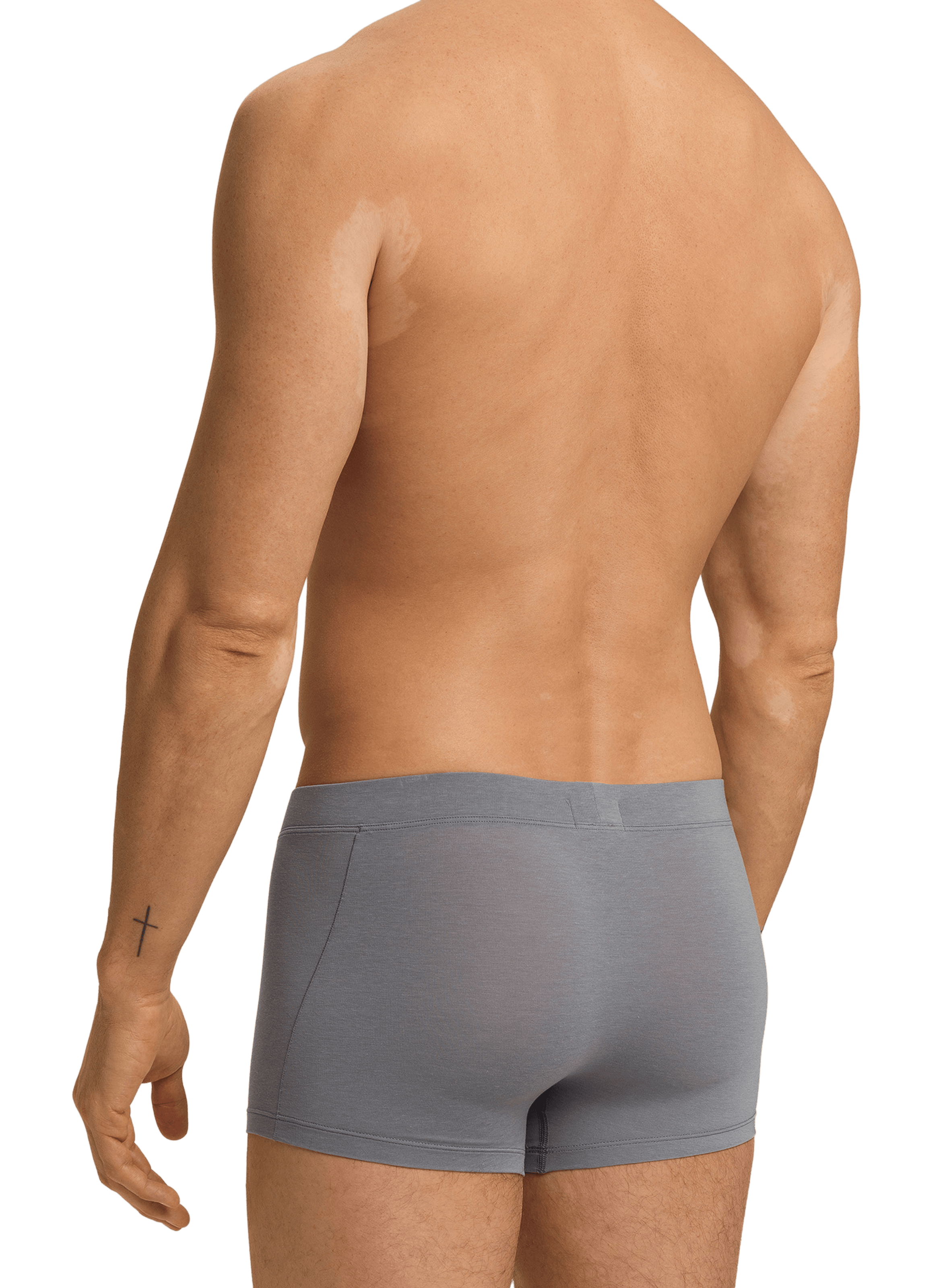 Mottled pattern boxer shorts Naturalf HANRO Grey