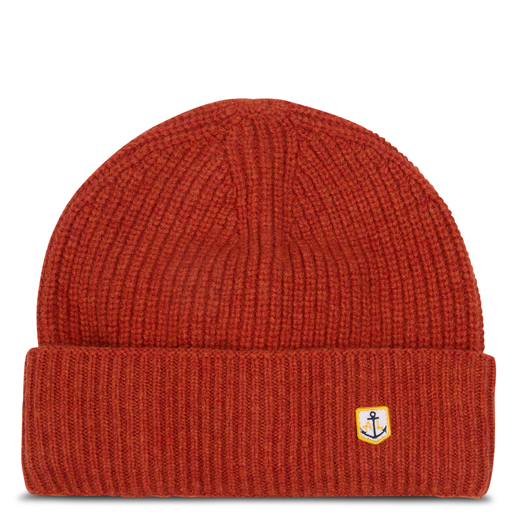 Bonnet côtelé en laine heritage ARMOR-LUX Rouge