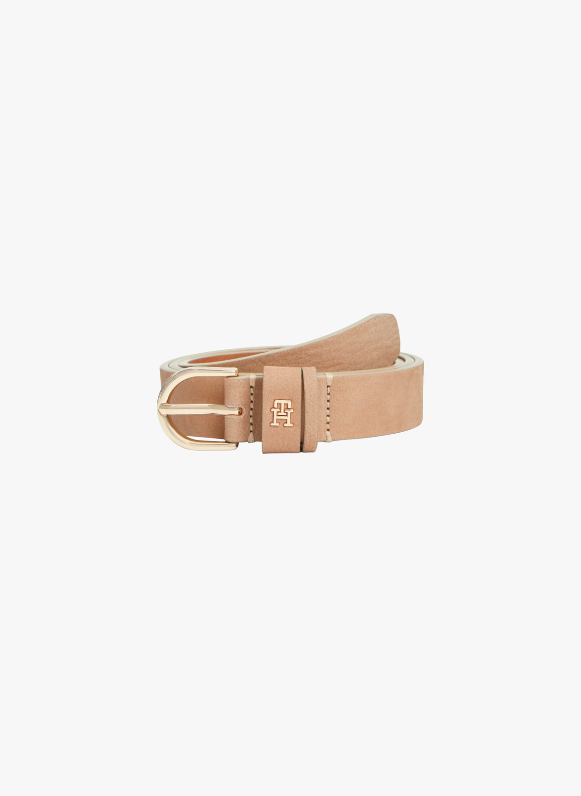 Ceinture en cuir suédé