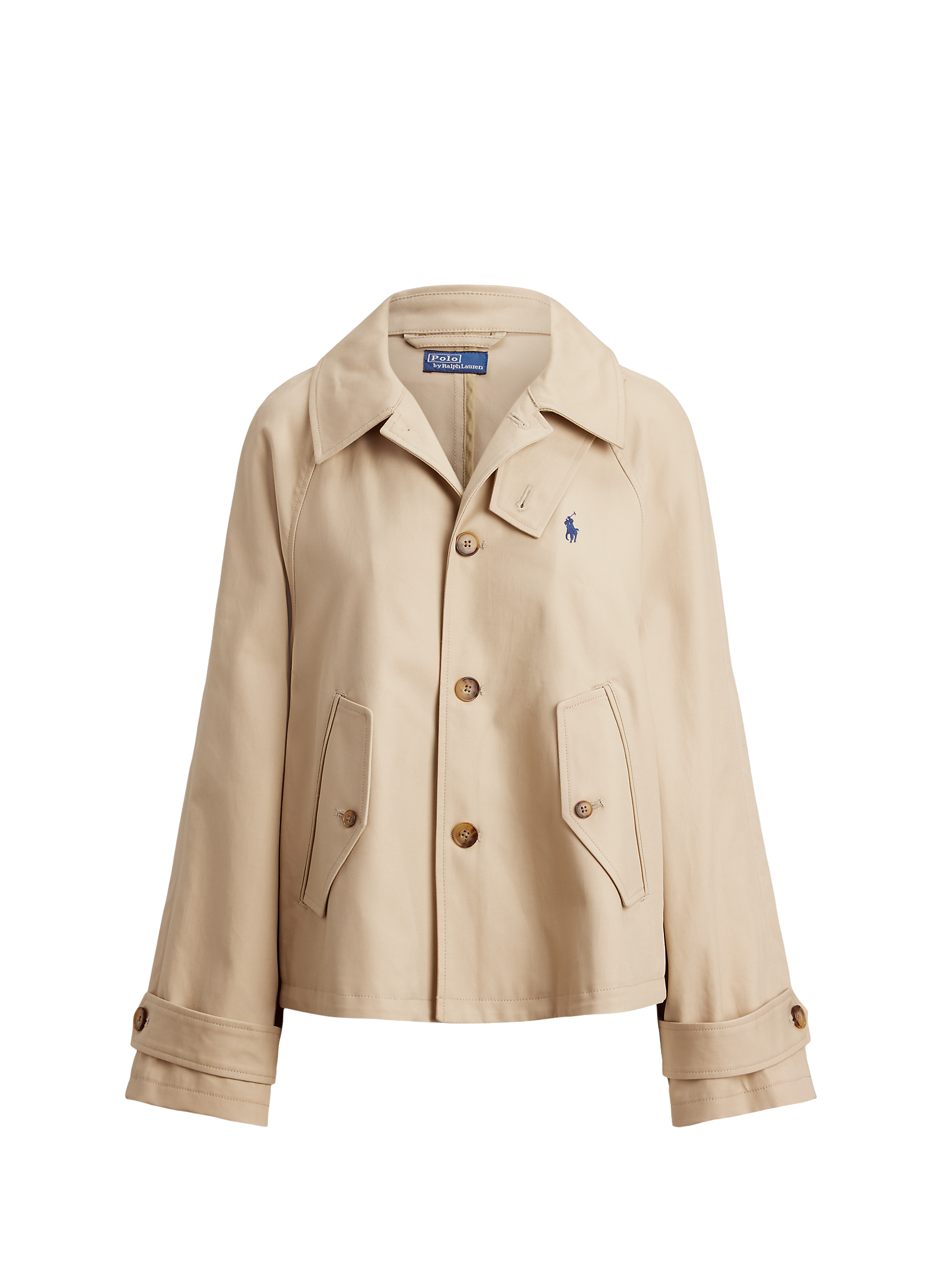 Short cotton Trench coat  POLO RALPH LAUREN Beige