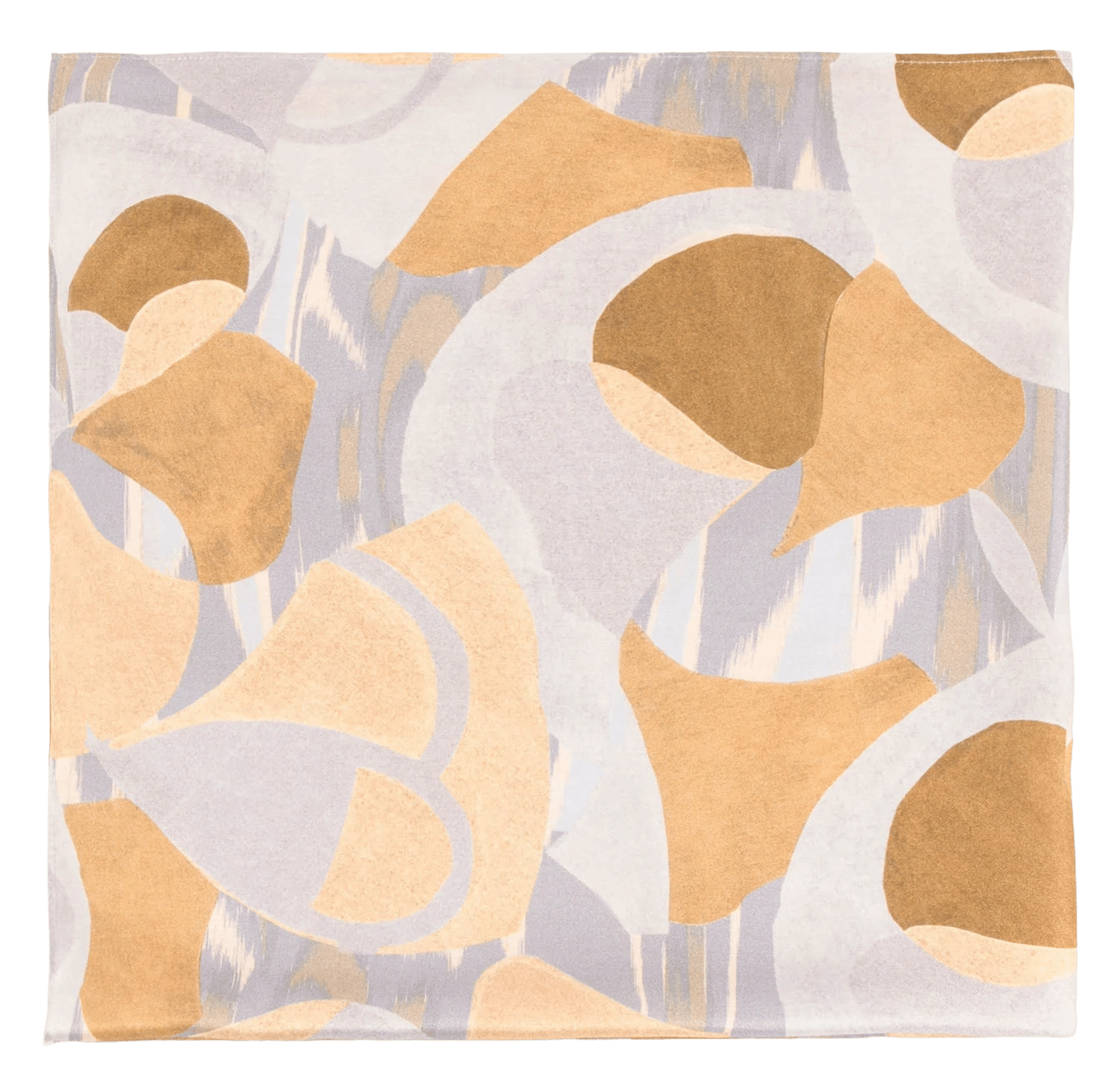 Foulard carré à imprimé exclusif en crêpe scarvi SESSUN Multicolore