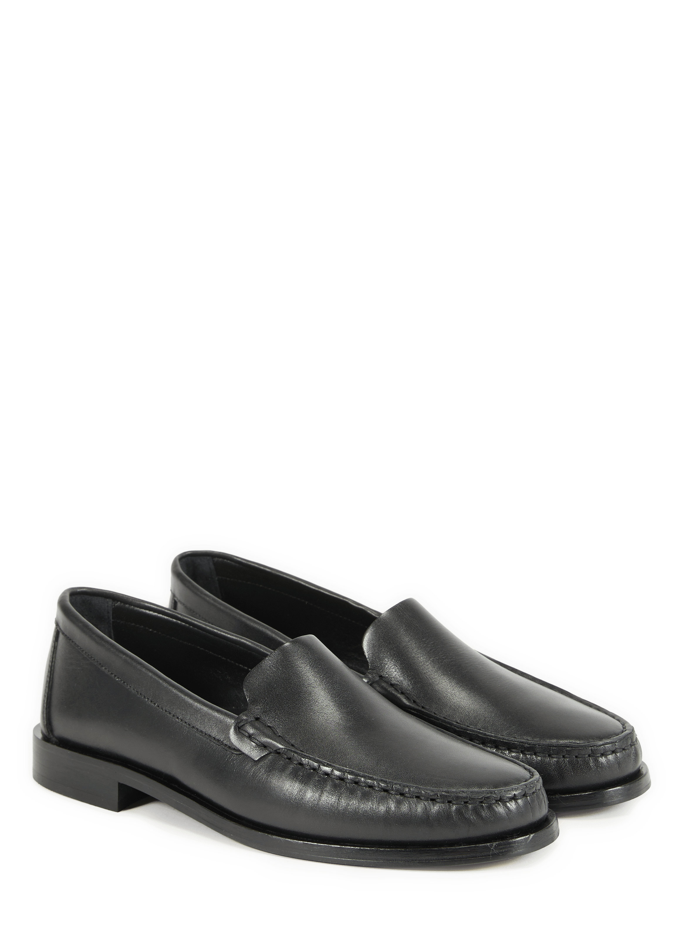 Mocassins Arthur en cuir de veau  AEYDE Black