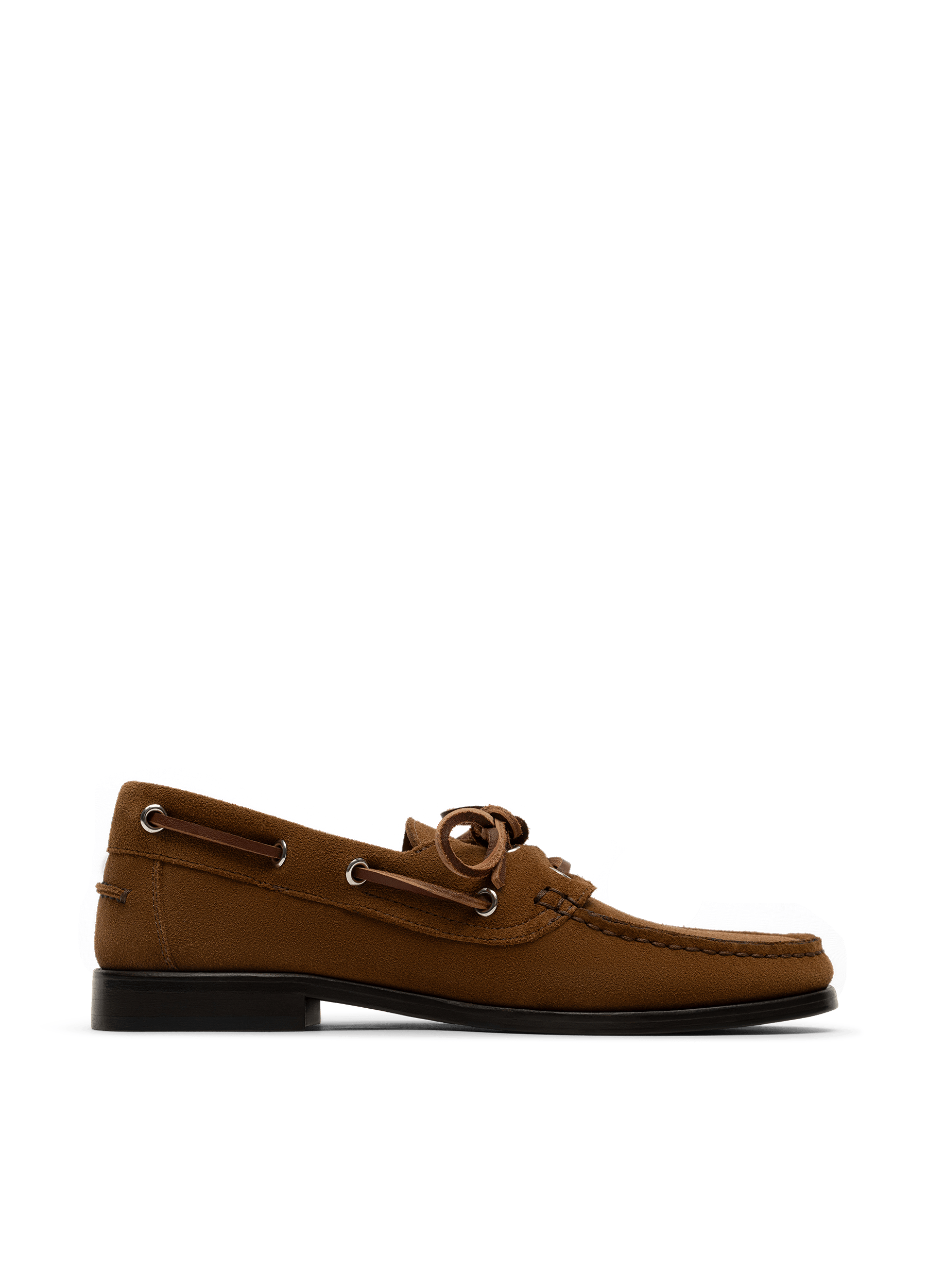 Mocassins colombia en veau velours PARALLELE Marron
