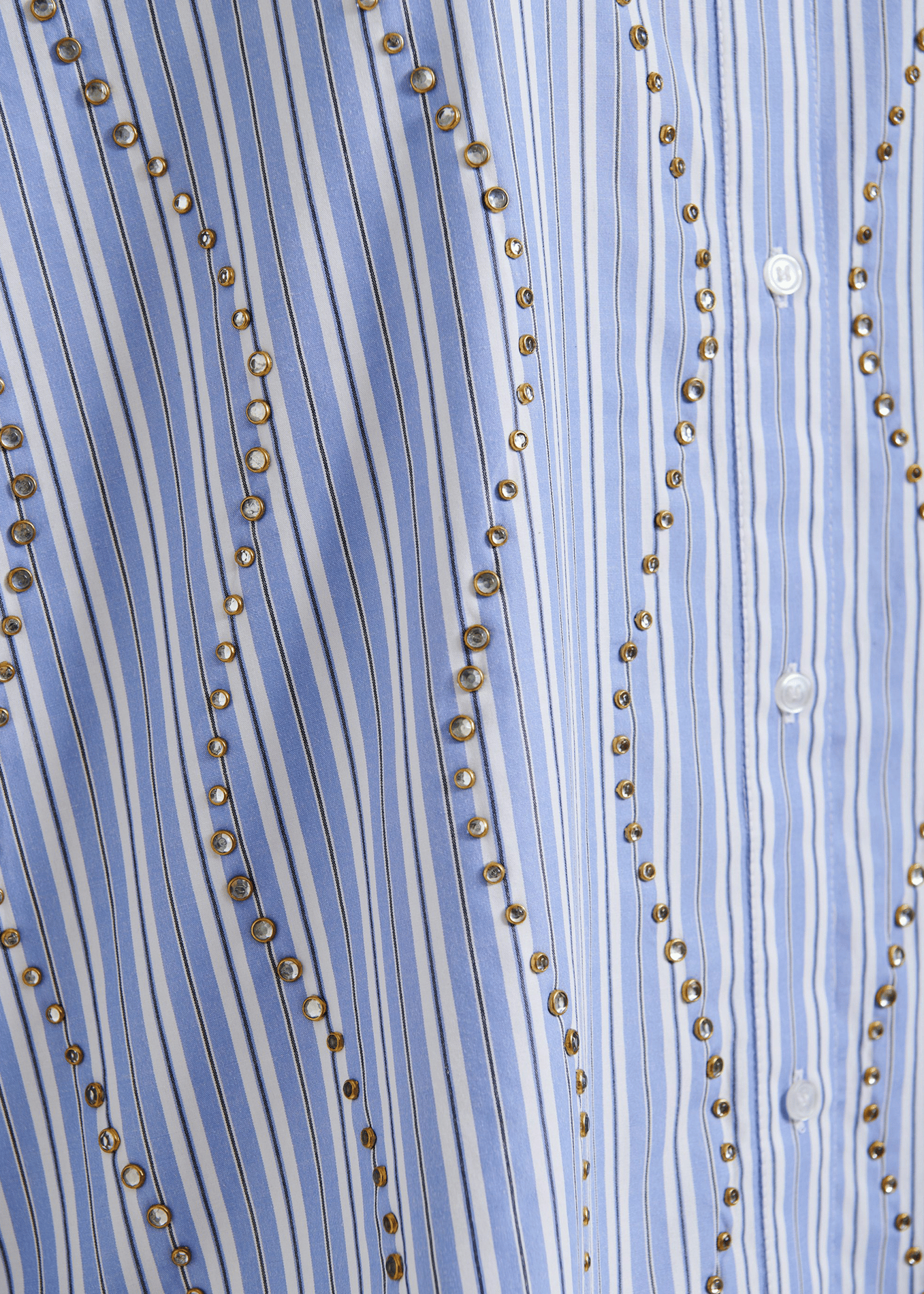 Chemise à rayures col classique jehlani ESSENTIEL ANTWERP Bleu