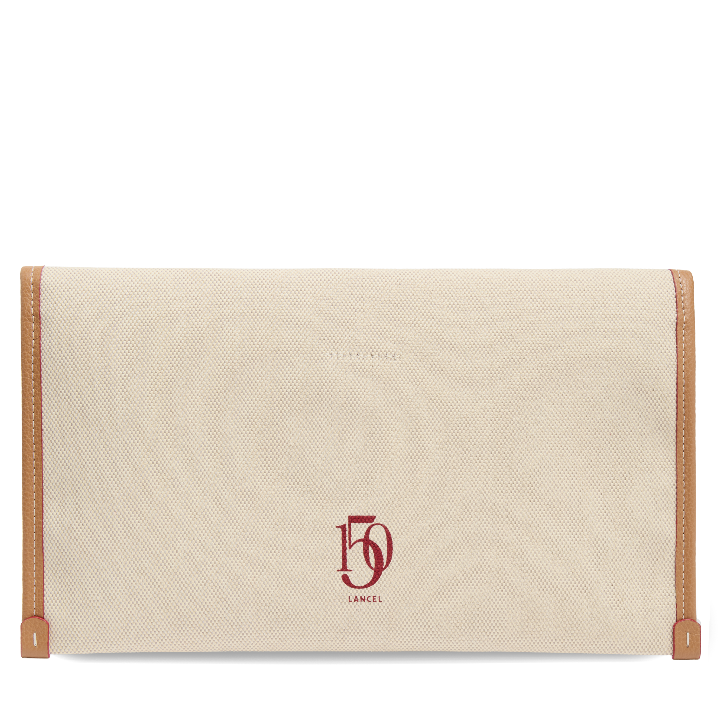 Shopper bag capsule 150 jaar in canvas en rundleer LANCEL Veelkleurig