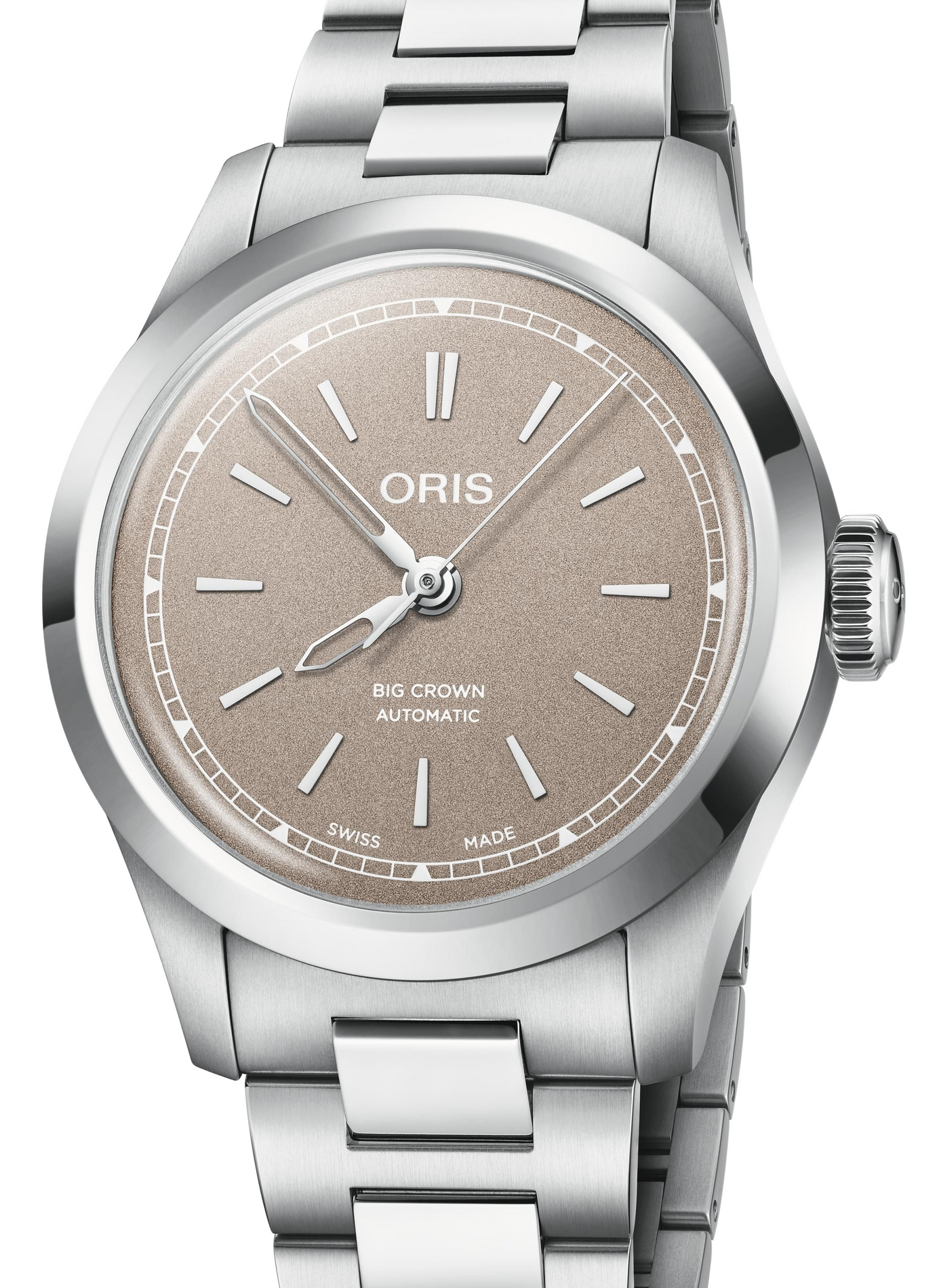 Montre automatique Oris Big Crown en acier inoxydable ORIS Beige