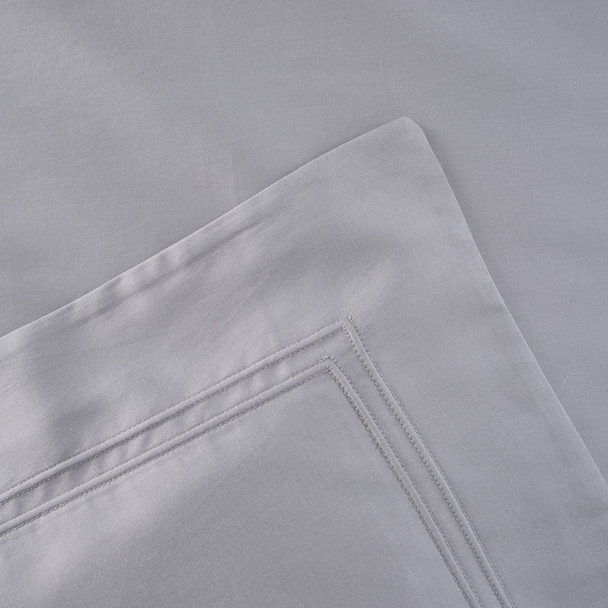 Housse de couette en satin, triomphe YVES DELORME Gris