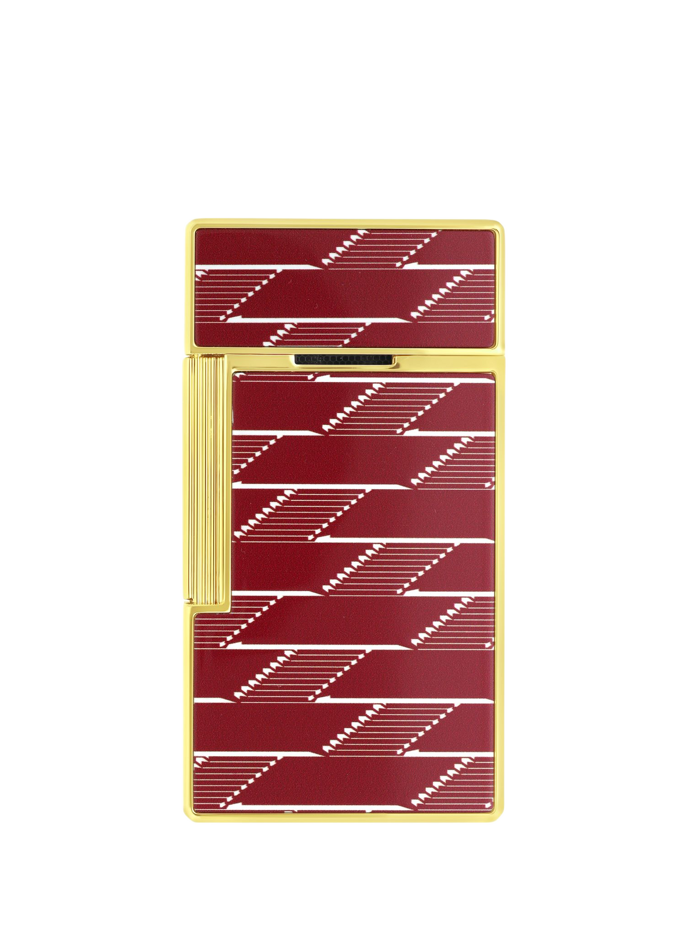 Monogram 1872 Lacquered Lighter S.T. DUPONT Red