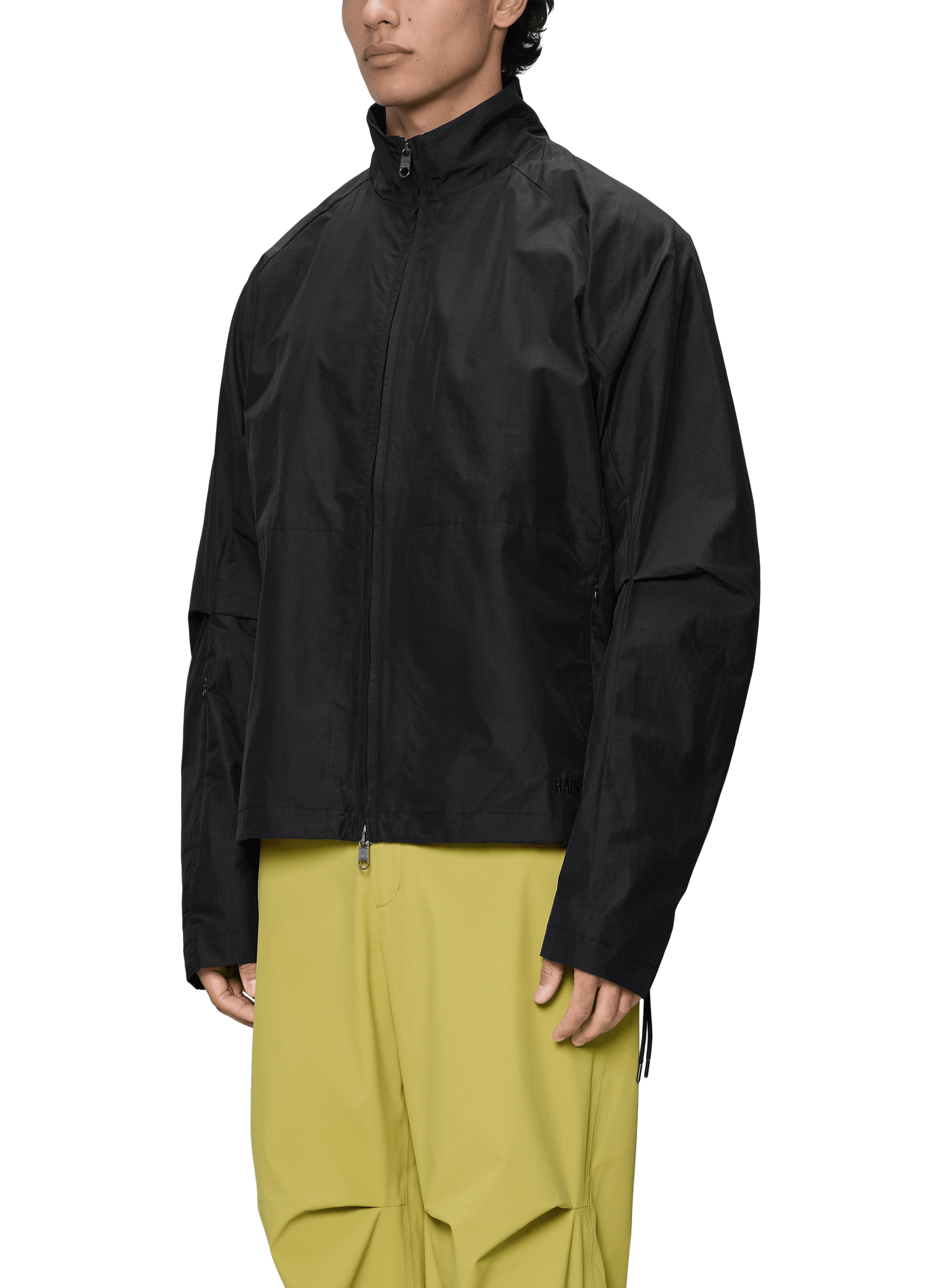 Blouson en coton mélangé RAINS Noir