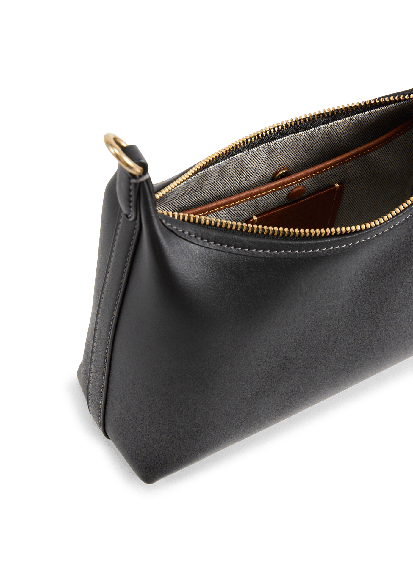 Handbag Juliett 25 in leather COACH Black