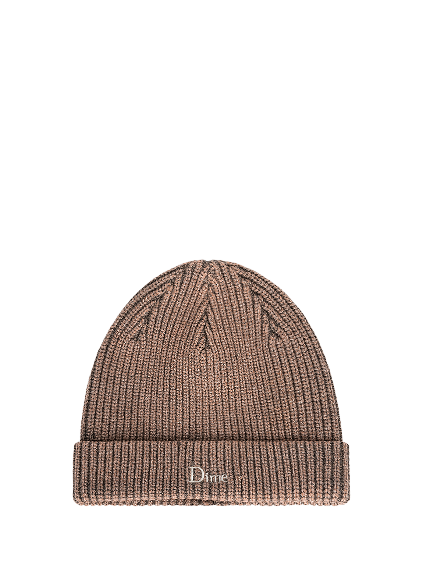 Cotton turn-up beanie DIME Beige