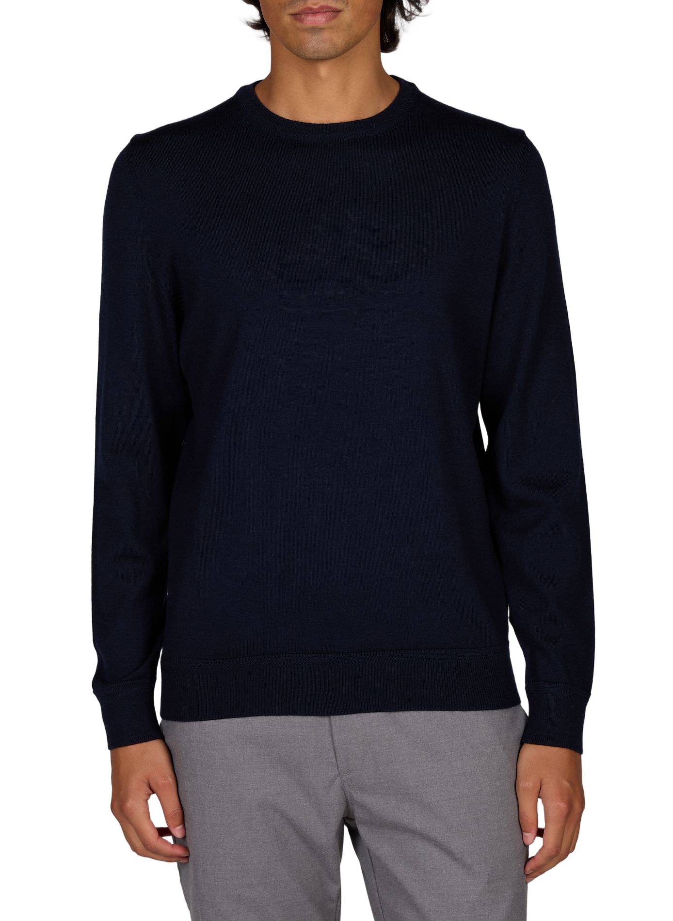 Rundhalsausschnitt-Pullover VAN LAACK Blau