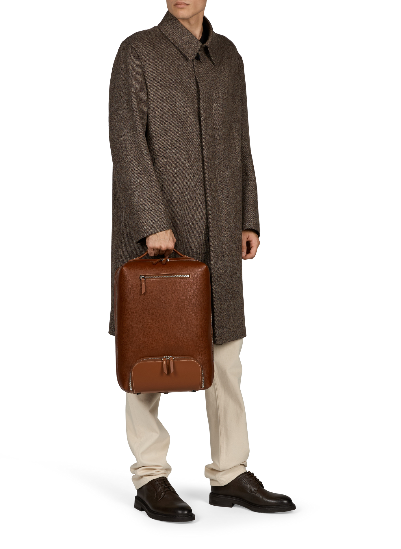 Travel backpack Tiago LUNDI Brown