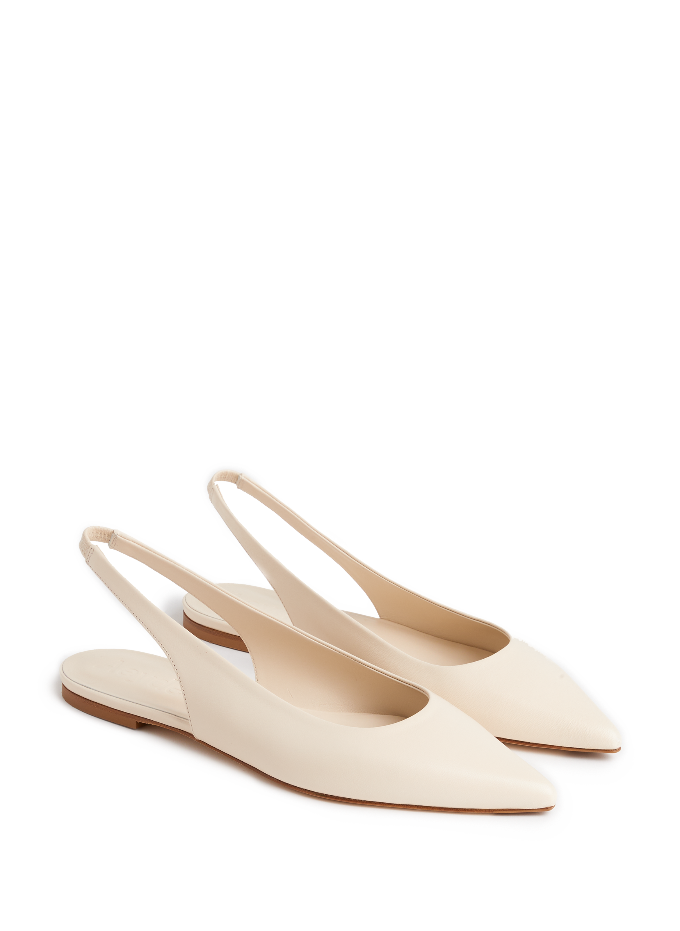 Slingback Rae en cuir nappa