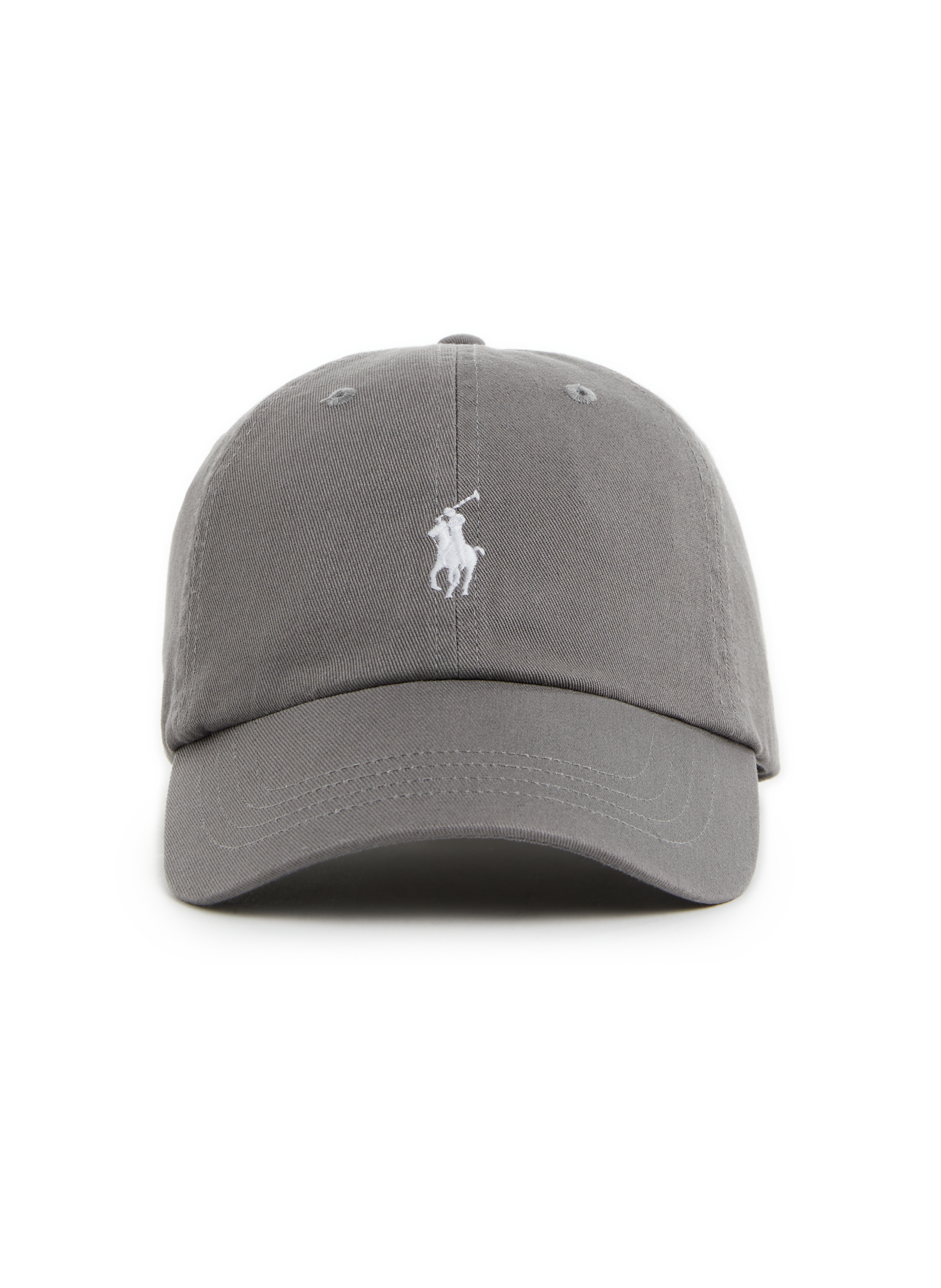 POLO RALPH LAUREN Casquette à logo en coton Gris