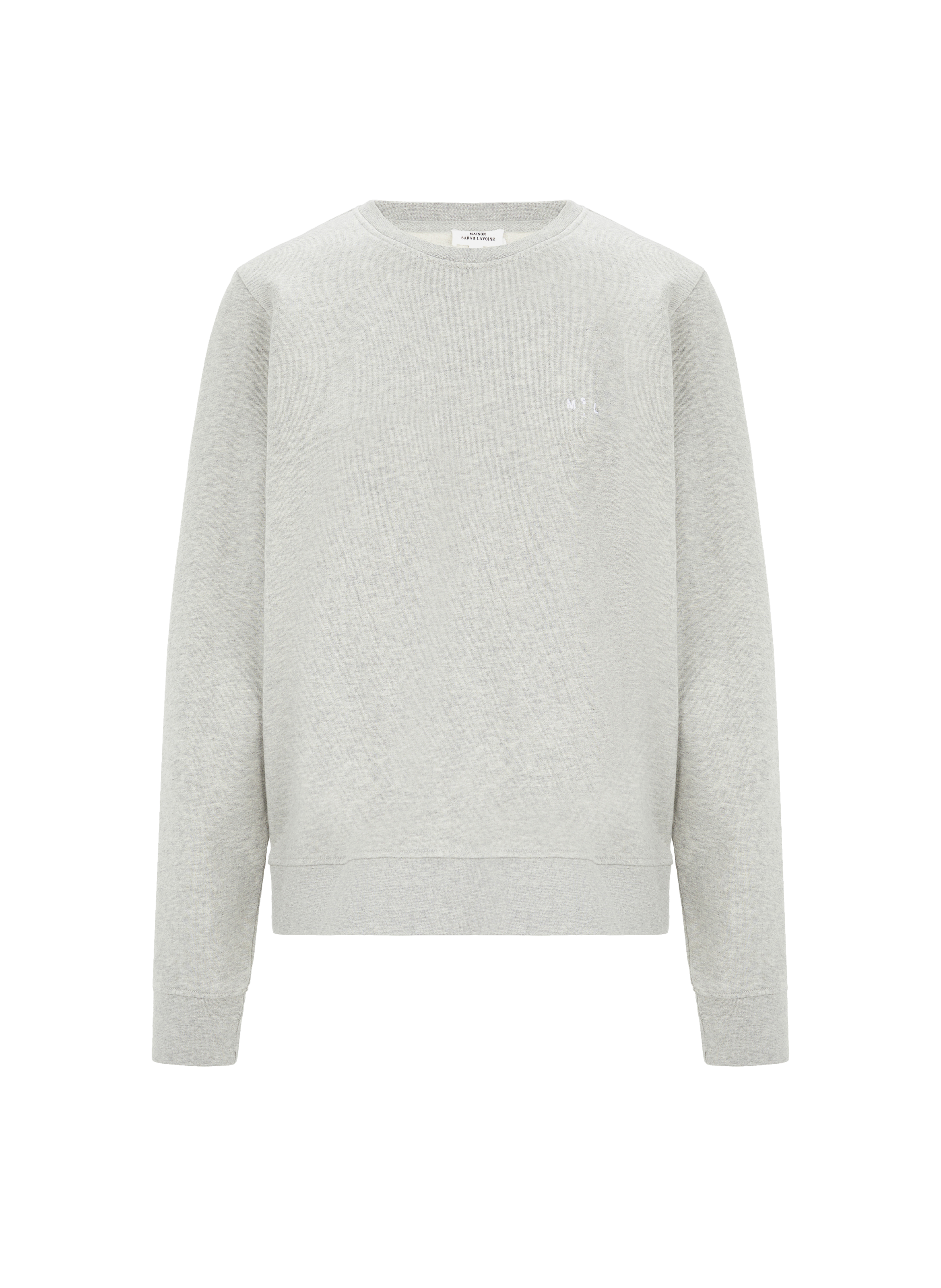 Sweatshirt avec logo brodé