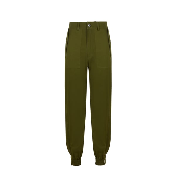 Pantalon cargo en coton organique