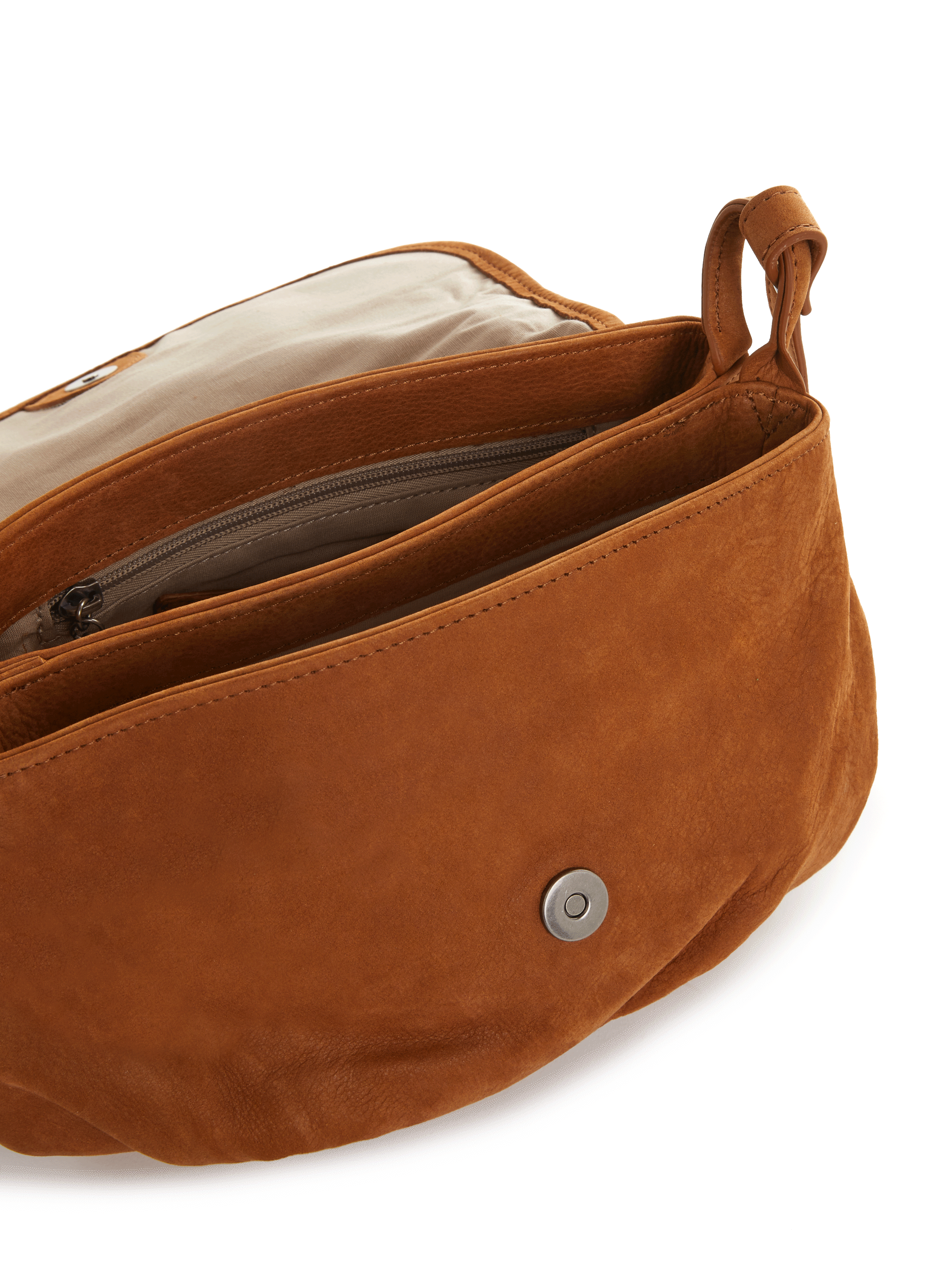 Sac à bandoulière Jen en cuir NAT &amp; NIN Marron