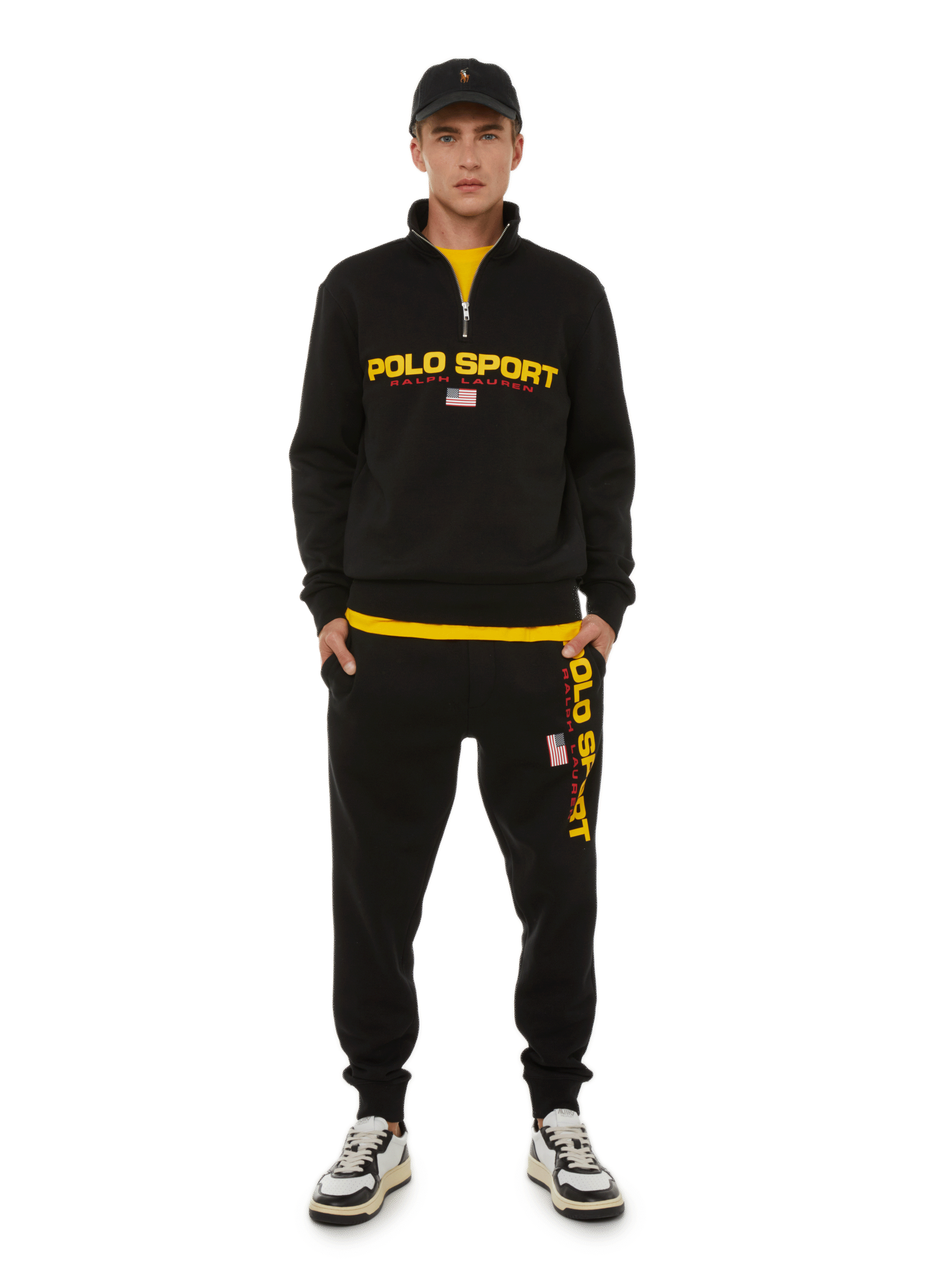 Polo cotton cap POLO RALPH LAUREN Black