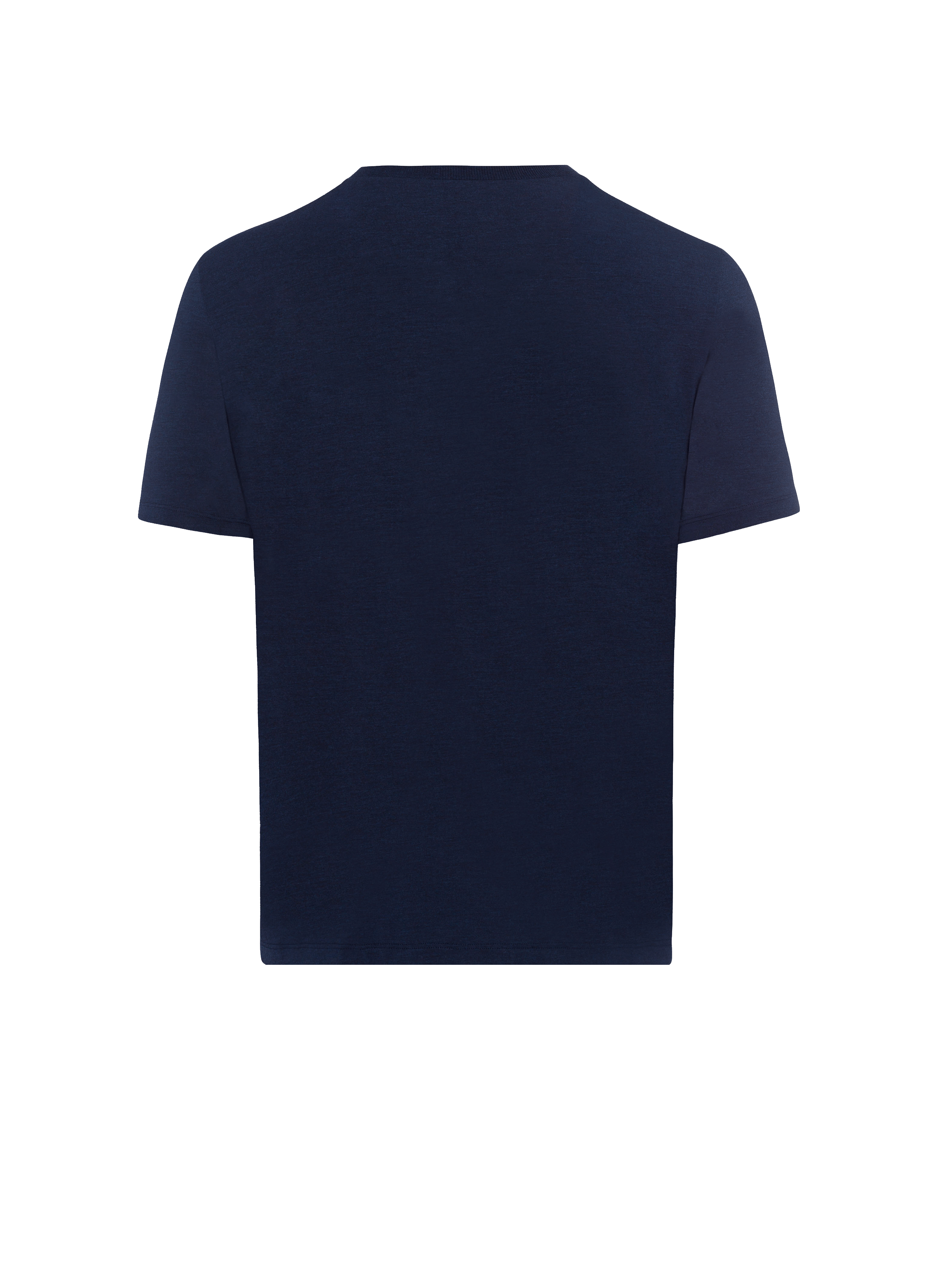 Viscose V-neck T-shirt HANRO Blue