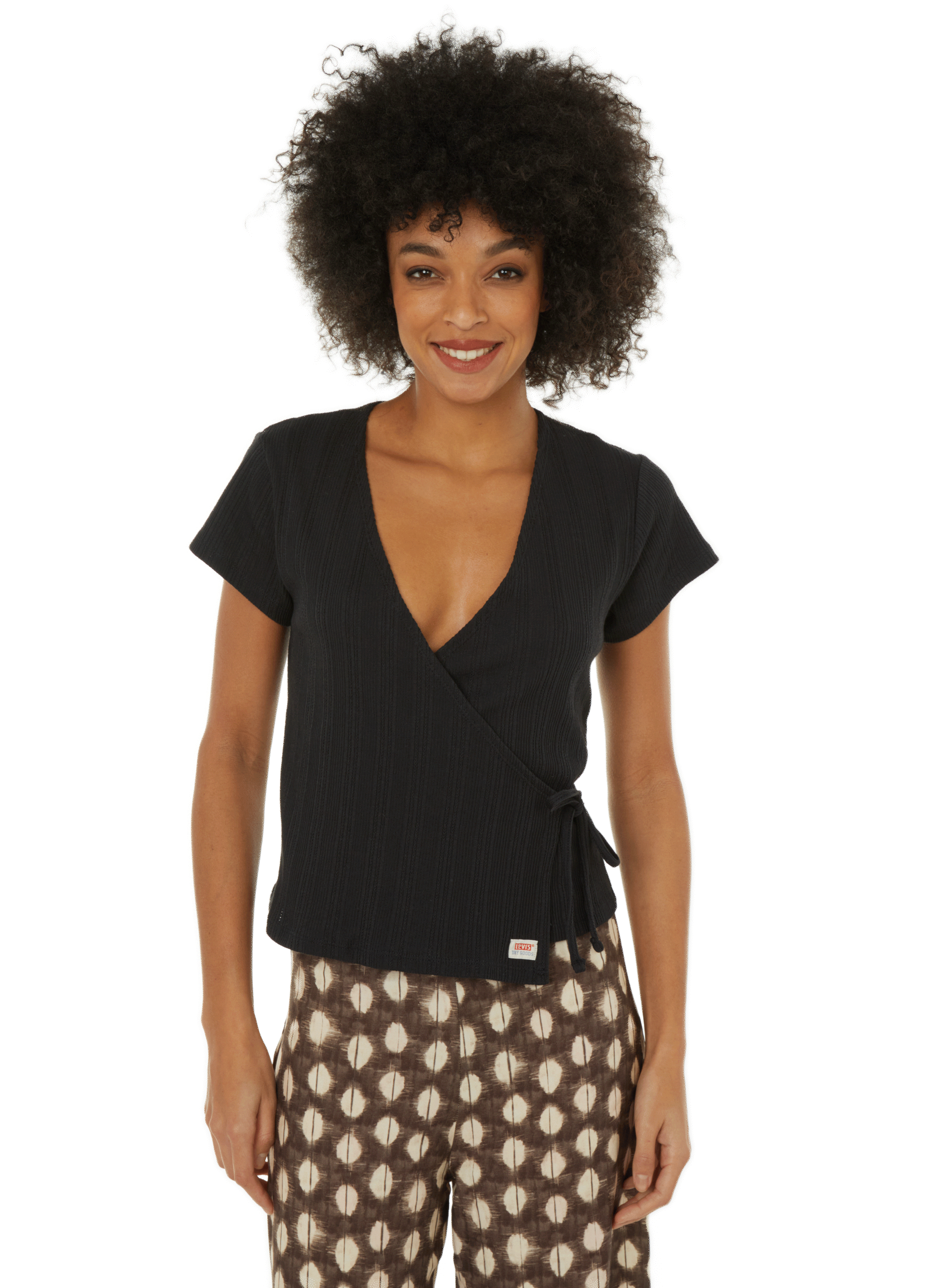 LEVI'S Haut cache-coeur Noir