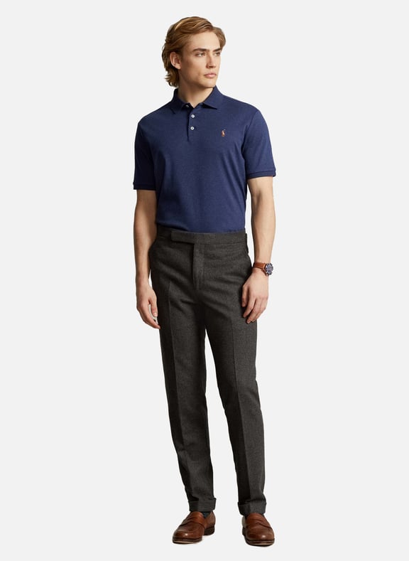 Polo en coton Bleu by POLO RALPH LAUREN POLO RALPH LAUREN Polo en coton Bleu