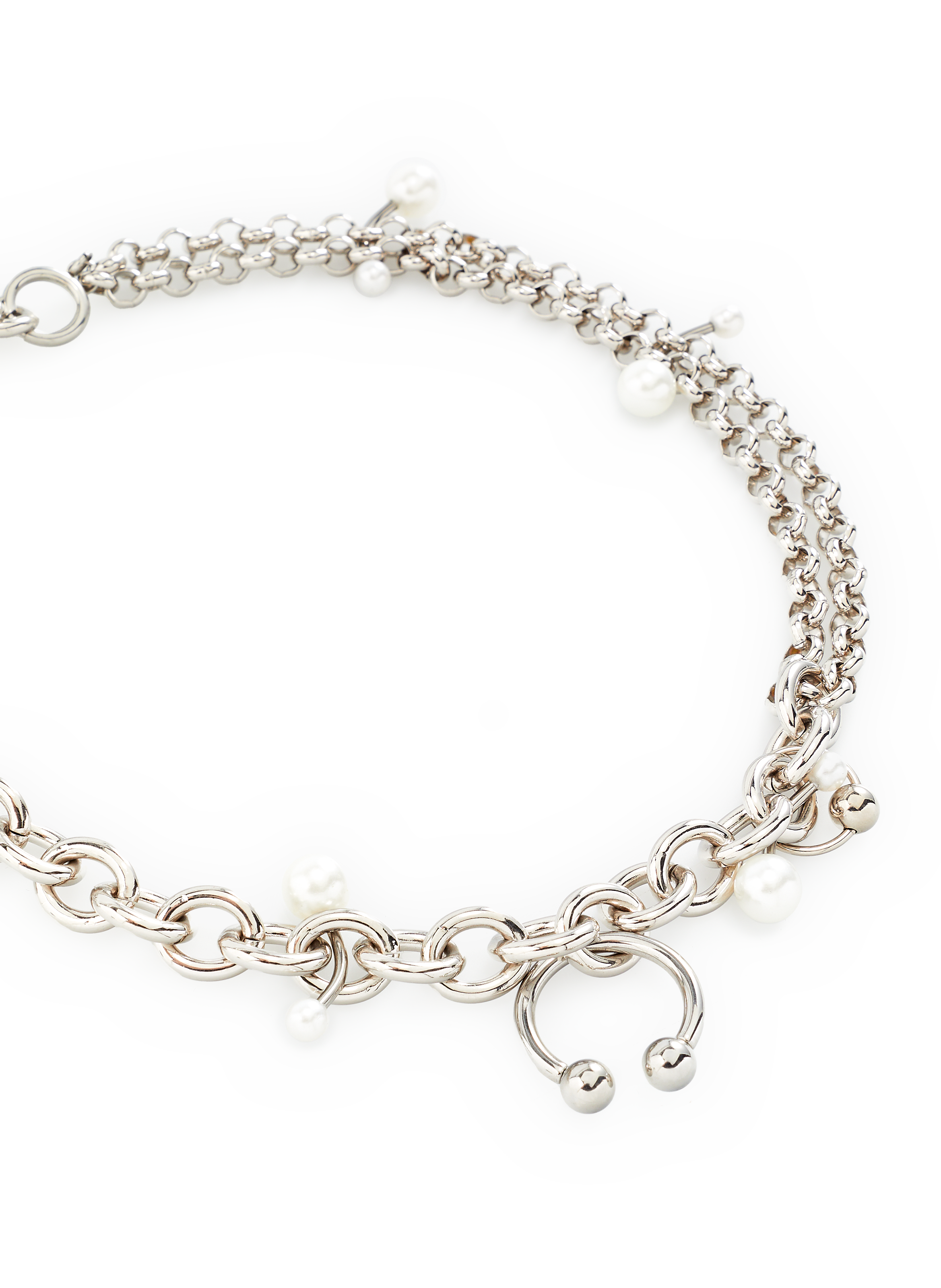 Collier de perles Holly JUSTINE CLENQUET Argent