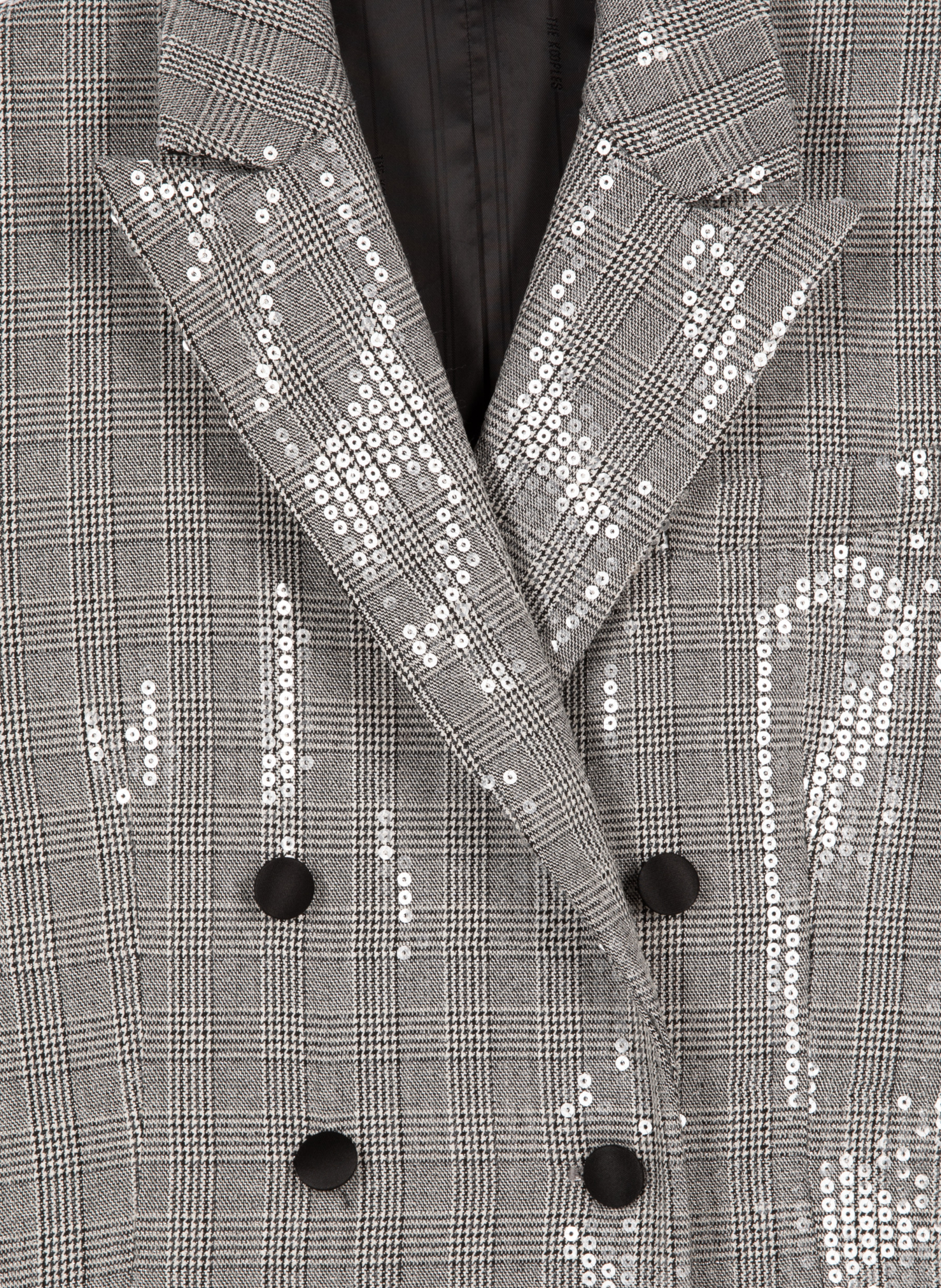 Veste à sequins prince de galles THE KOOPLES 