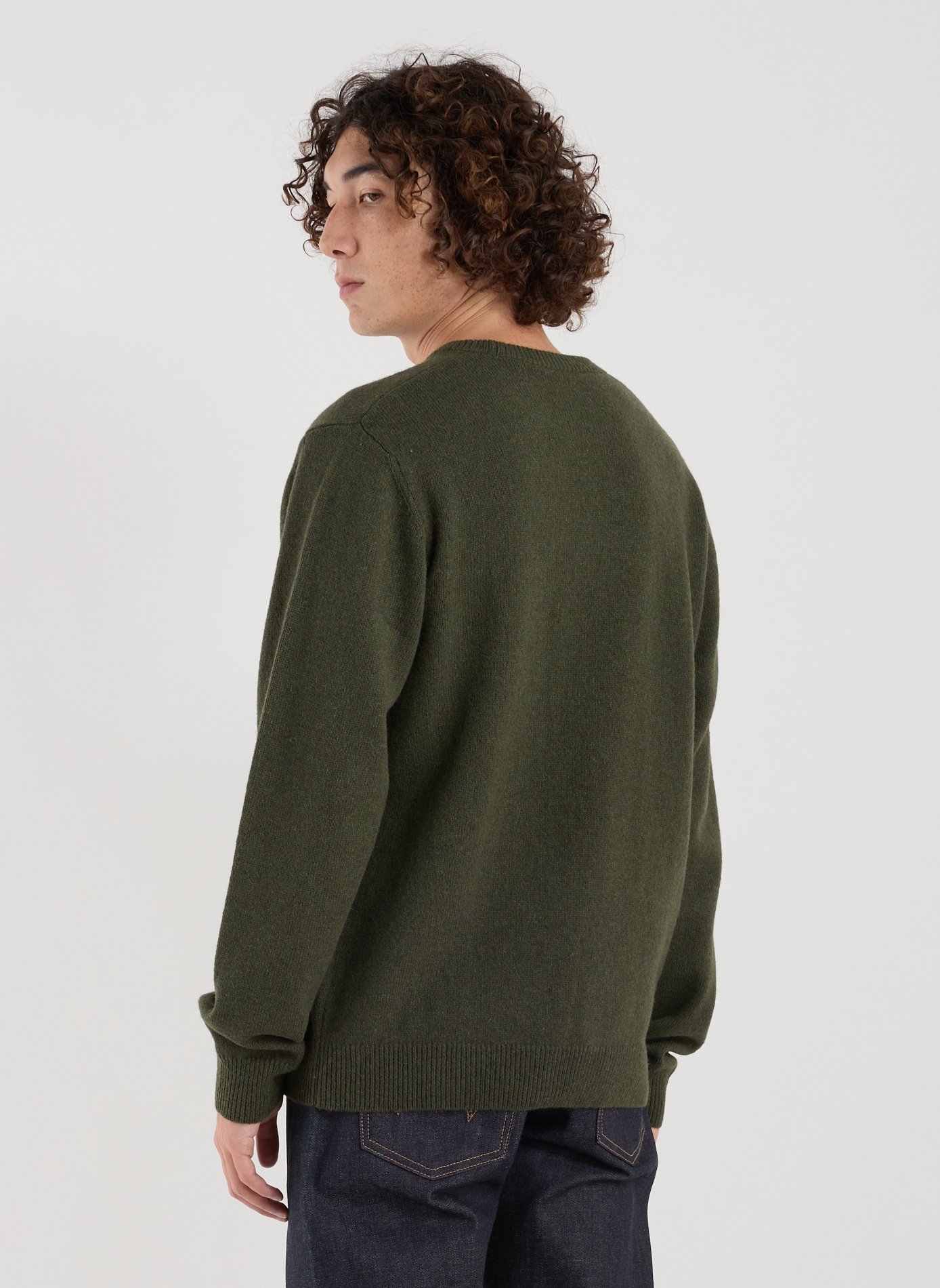 Wool-blend round-neck jumper CARHARTT WIP Green