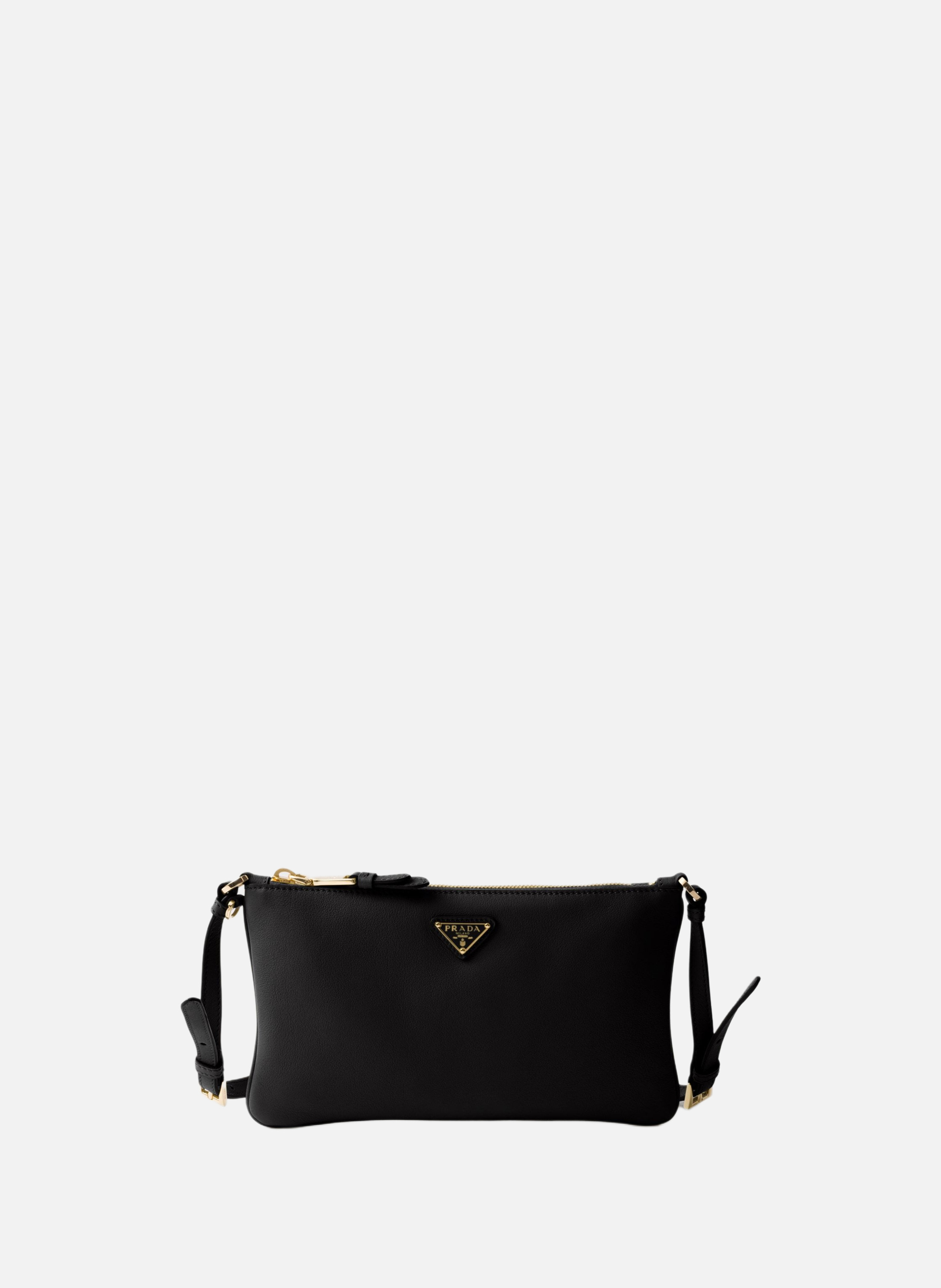 Pochette en cuir PRADA Noir