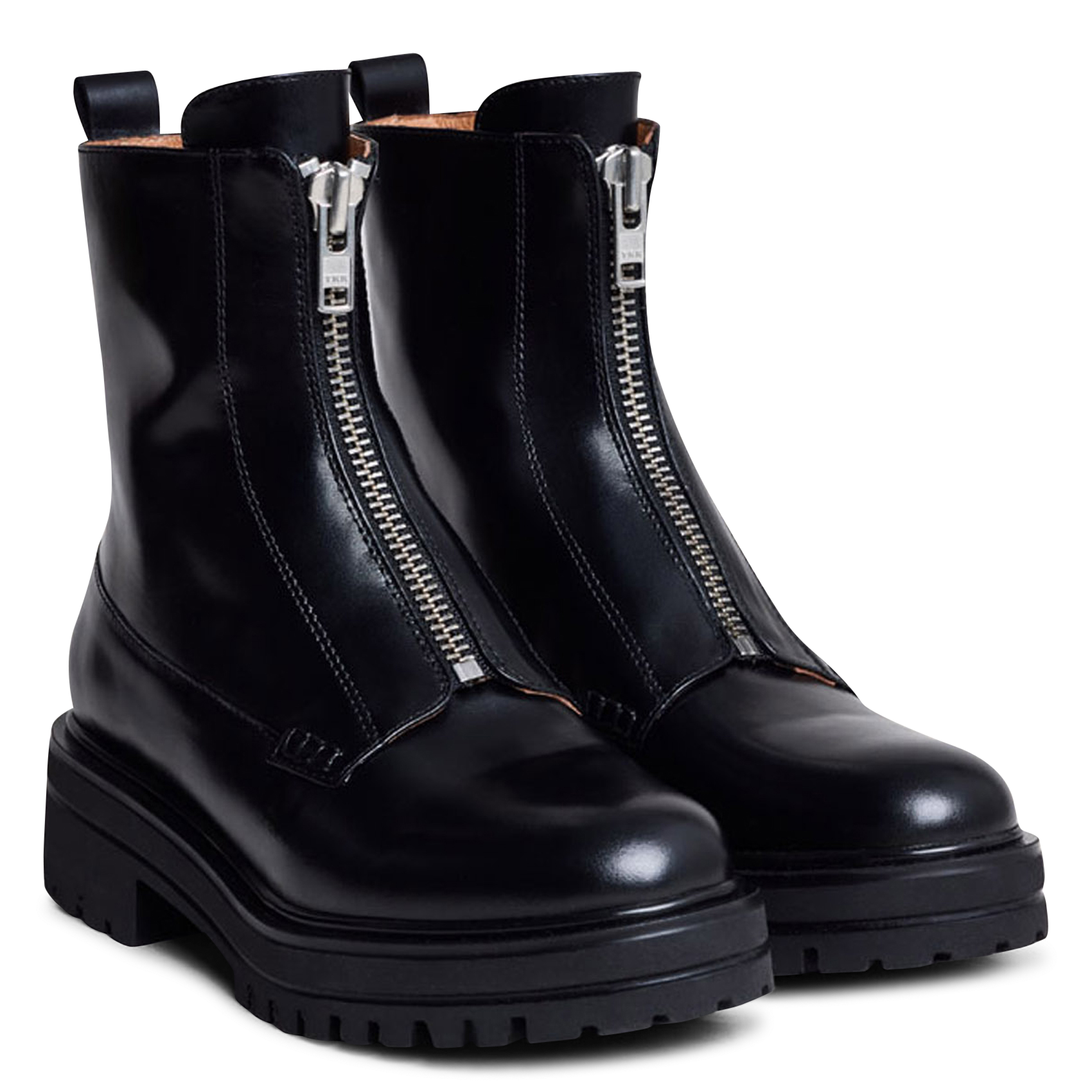 Boots en cuir amoureuse JONAK Noir