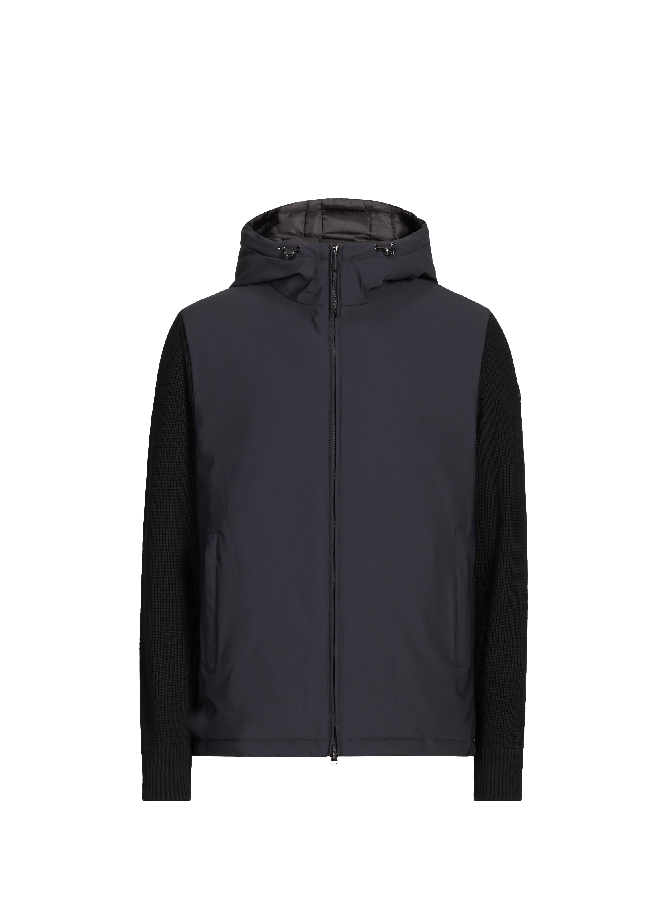 COLMAR Blouson à capuche bi-matière Noir
