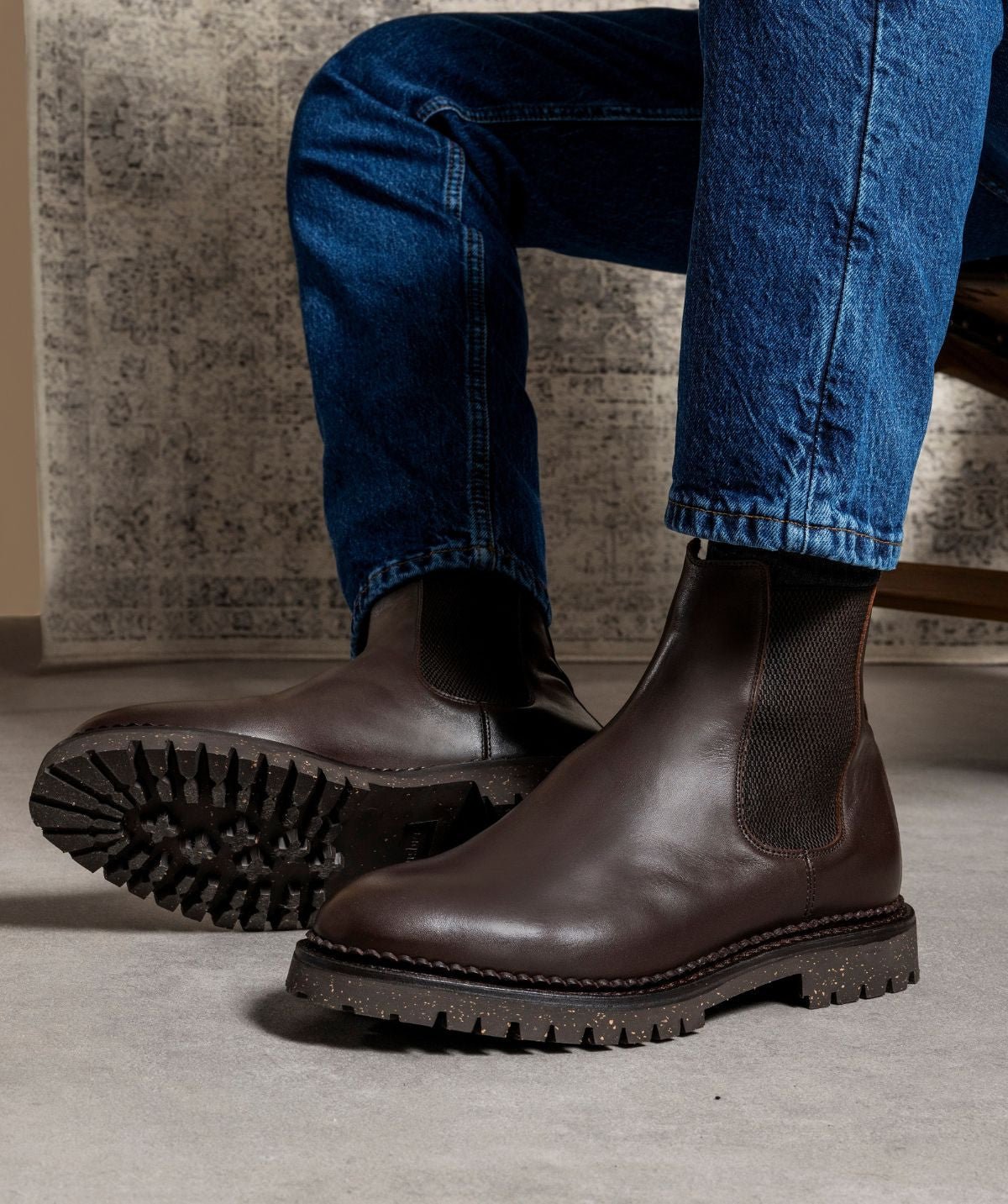 Bottines fulham FINSBURY Marron
