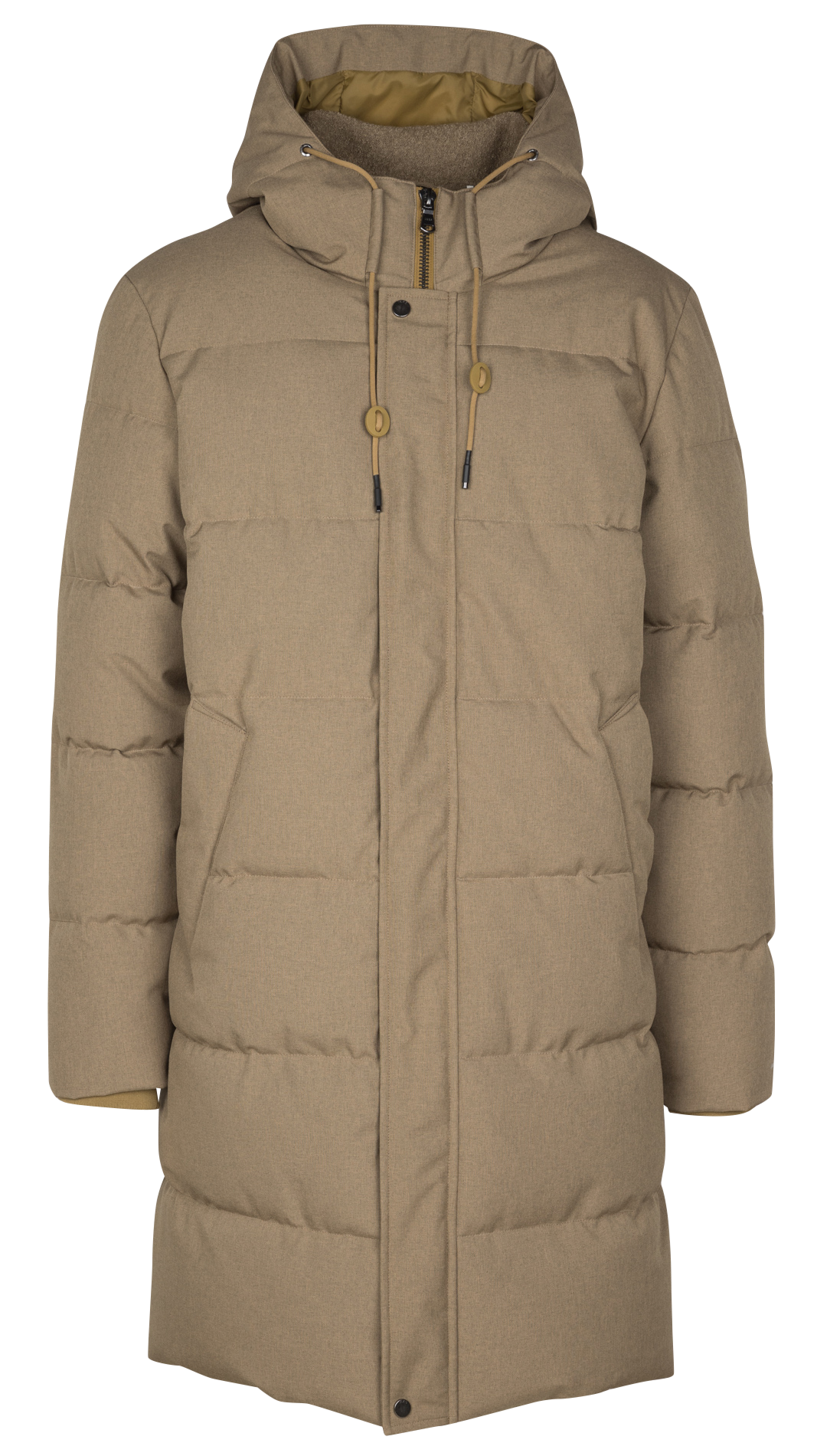 Doudoune col montant IKKS Beige