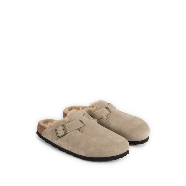 Birkenstock Mules en cuir suédé