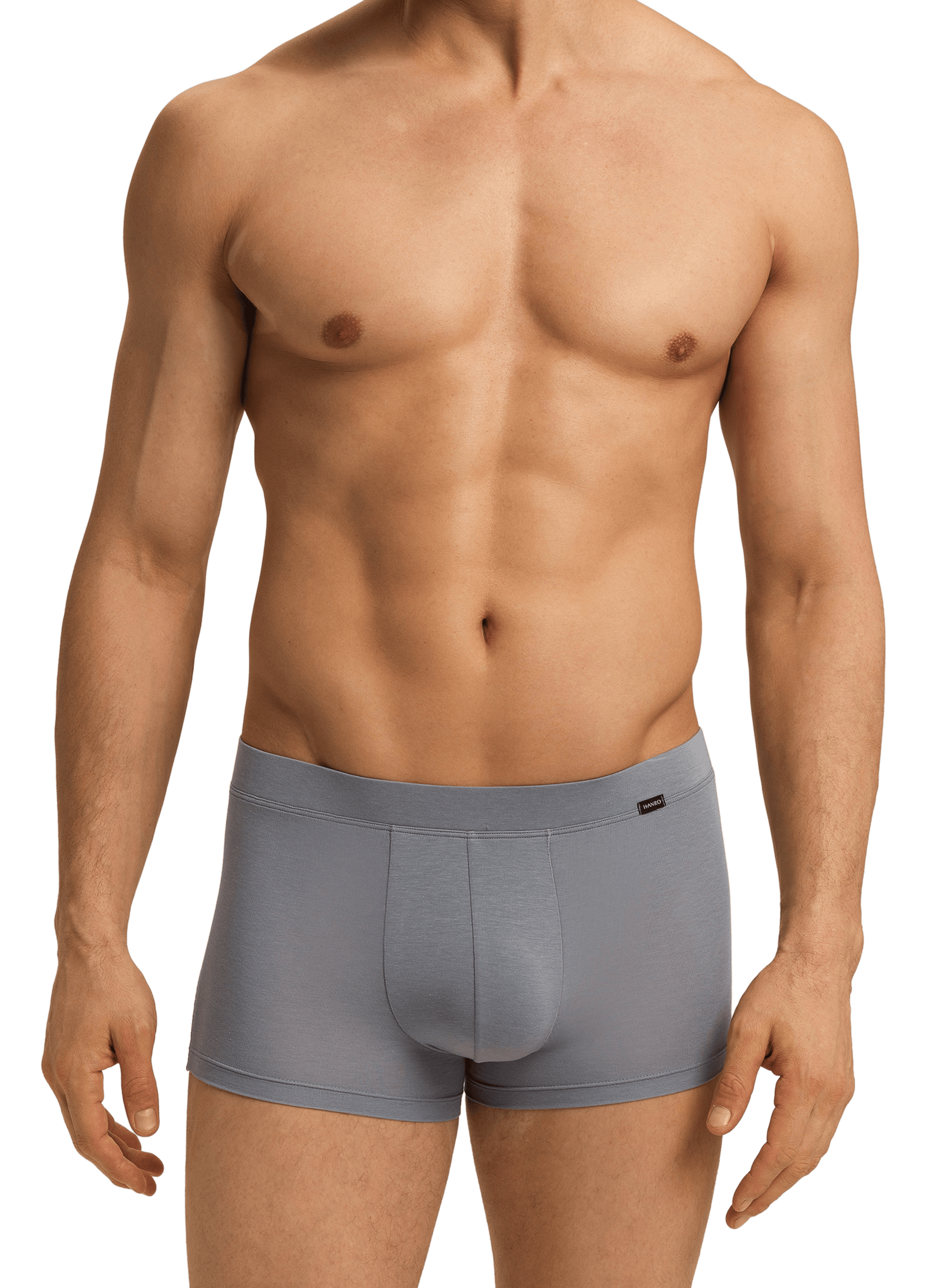 Mottled pattern boxer shorts Naturalf HANRO Grey