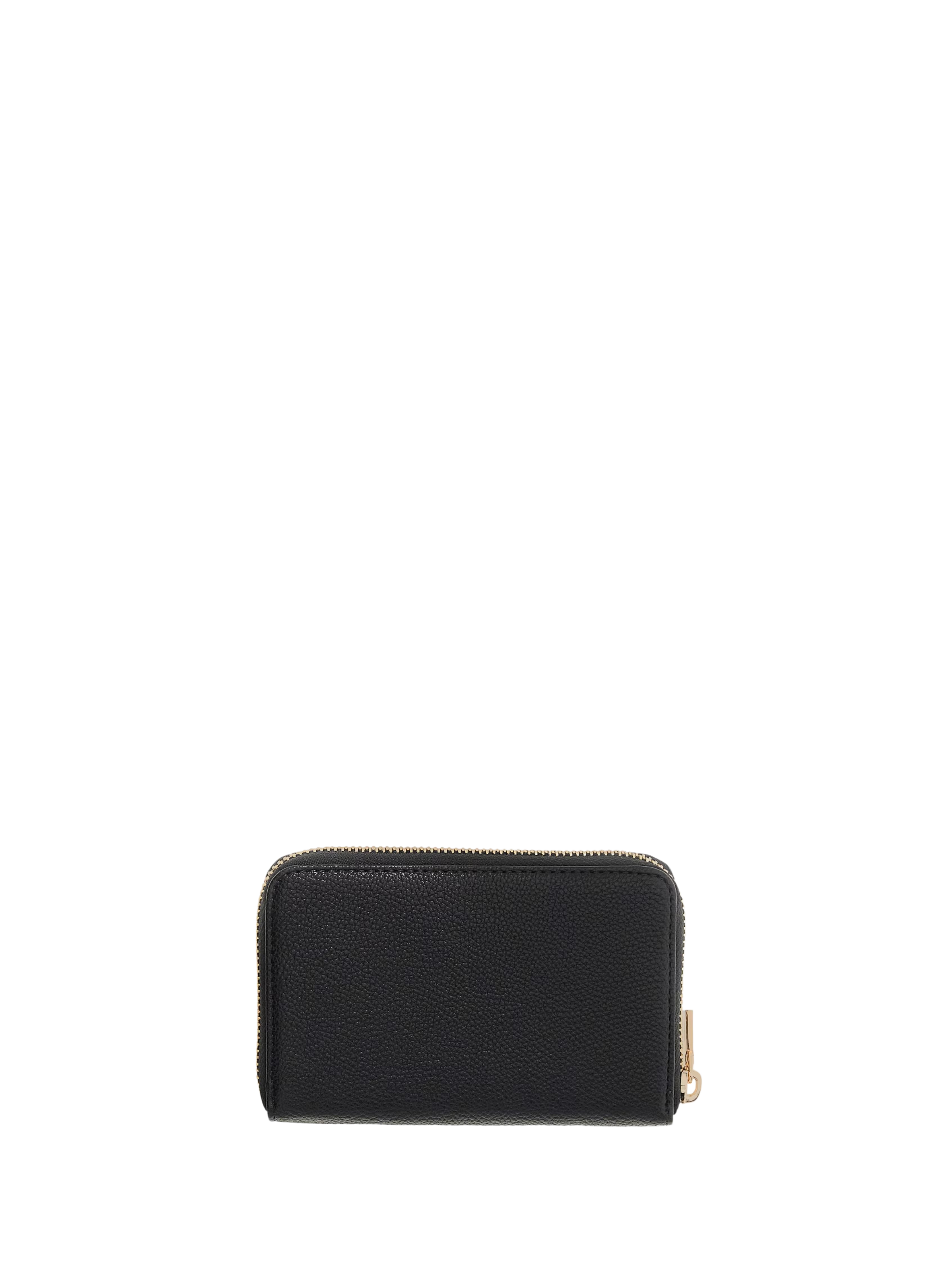 Portefeuille zippé effet cuir GUESS Noir