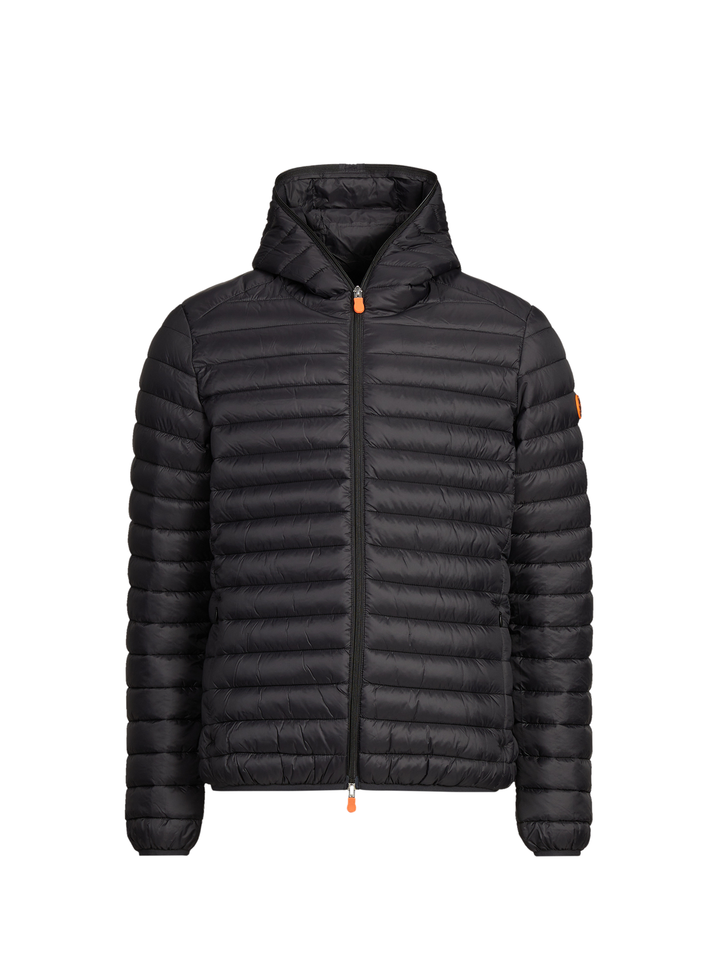 Quilted hooded jacket SAVE THE DUCK Black