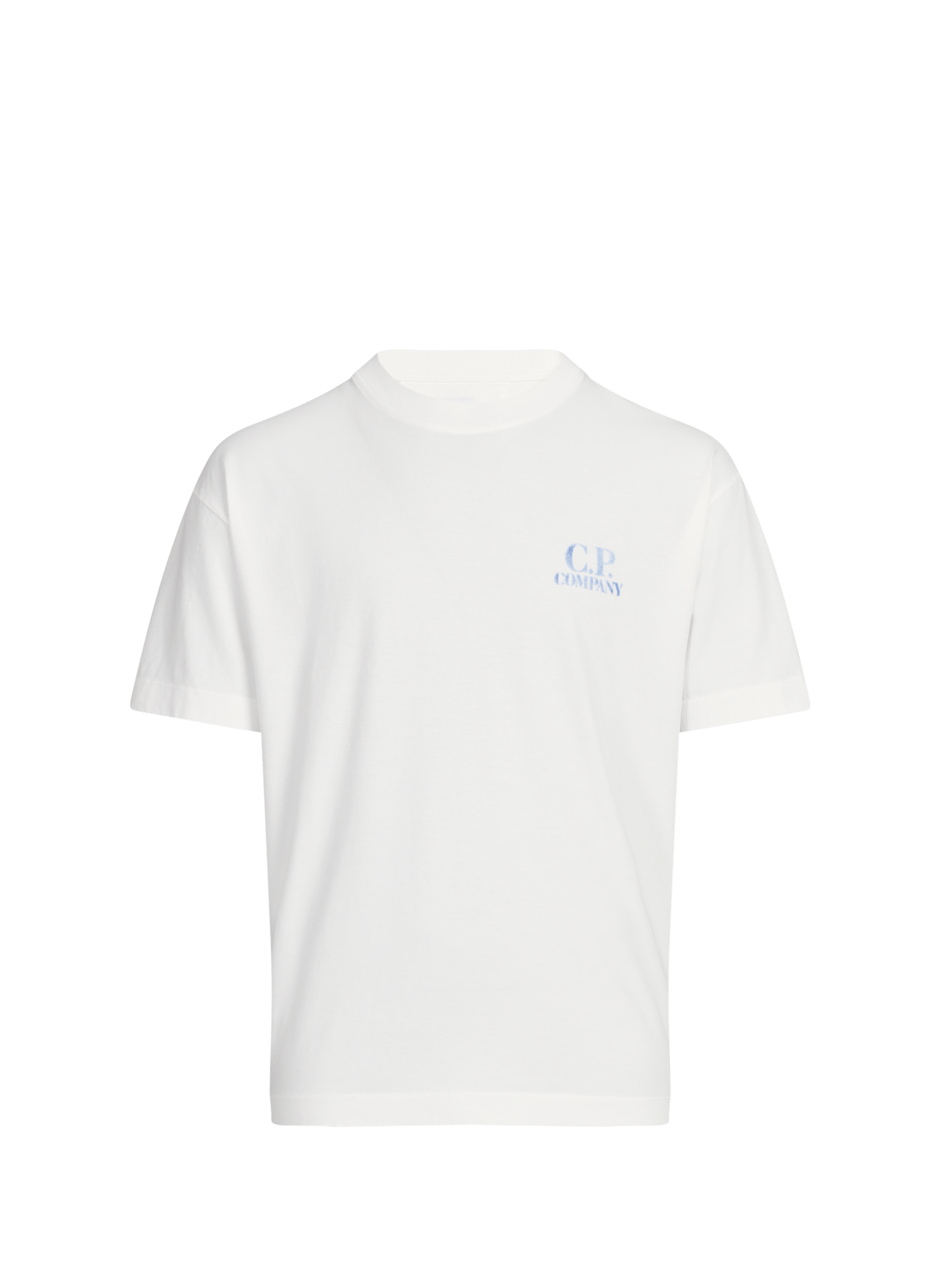 Cotton Logo T-shirt CP COMPANY White