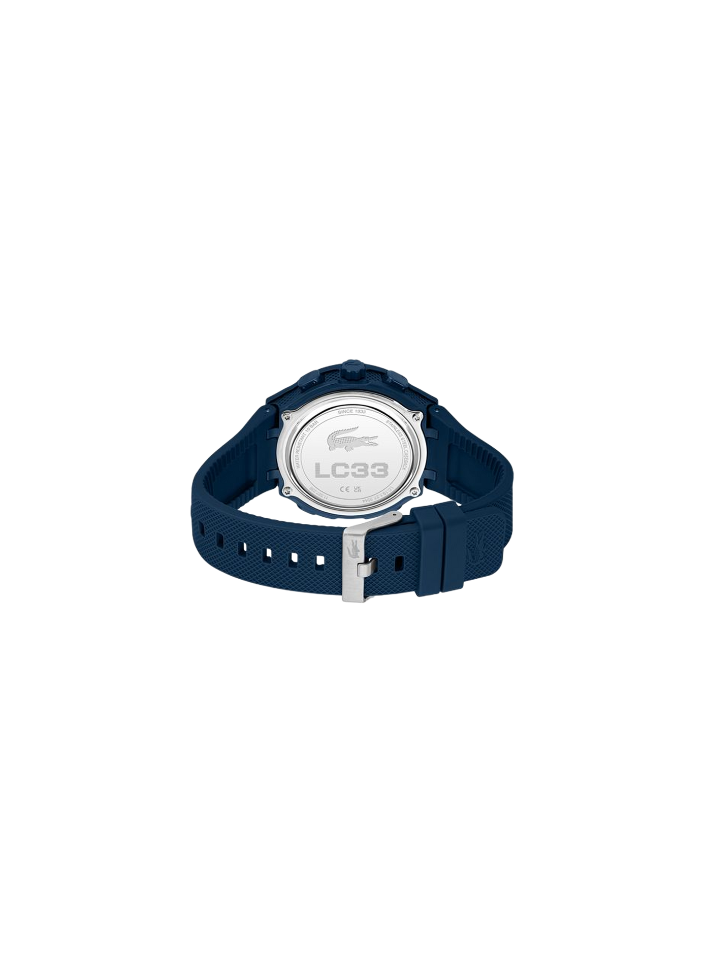 Montre quartz LC33 en silicone LACOSTE MONTRES Bleu