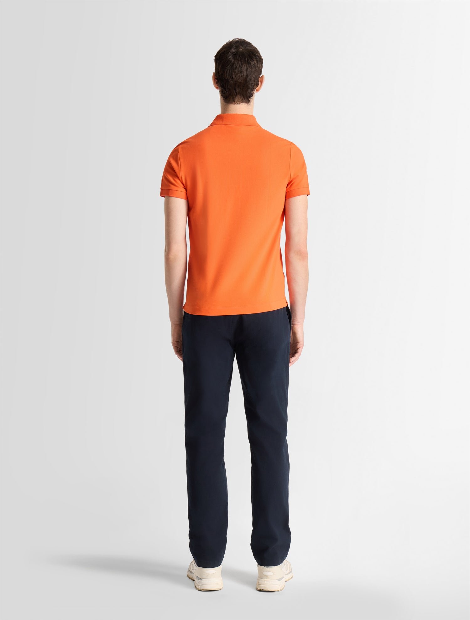 Polo manches courtes elbin col polo coupe ajustée FUSALP Rouge